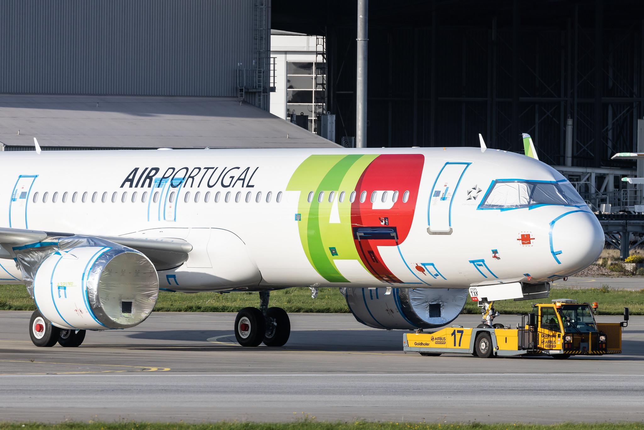 Hamburg Finkenwerder: TAP - Air Portugal (TP / TAP) | Airbus A321-251NX/LR A21N | D-AVZN | CS-TXK | MSN 11051