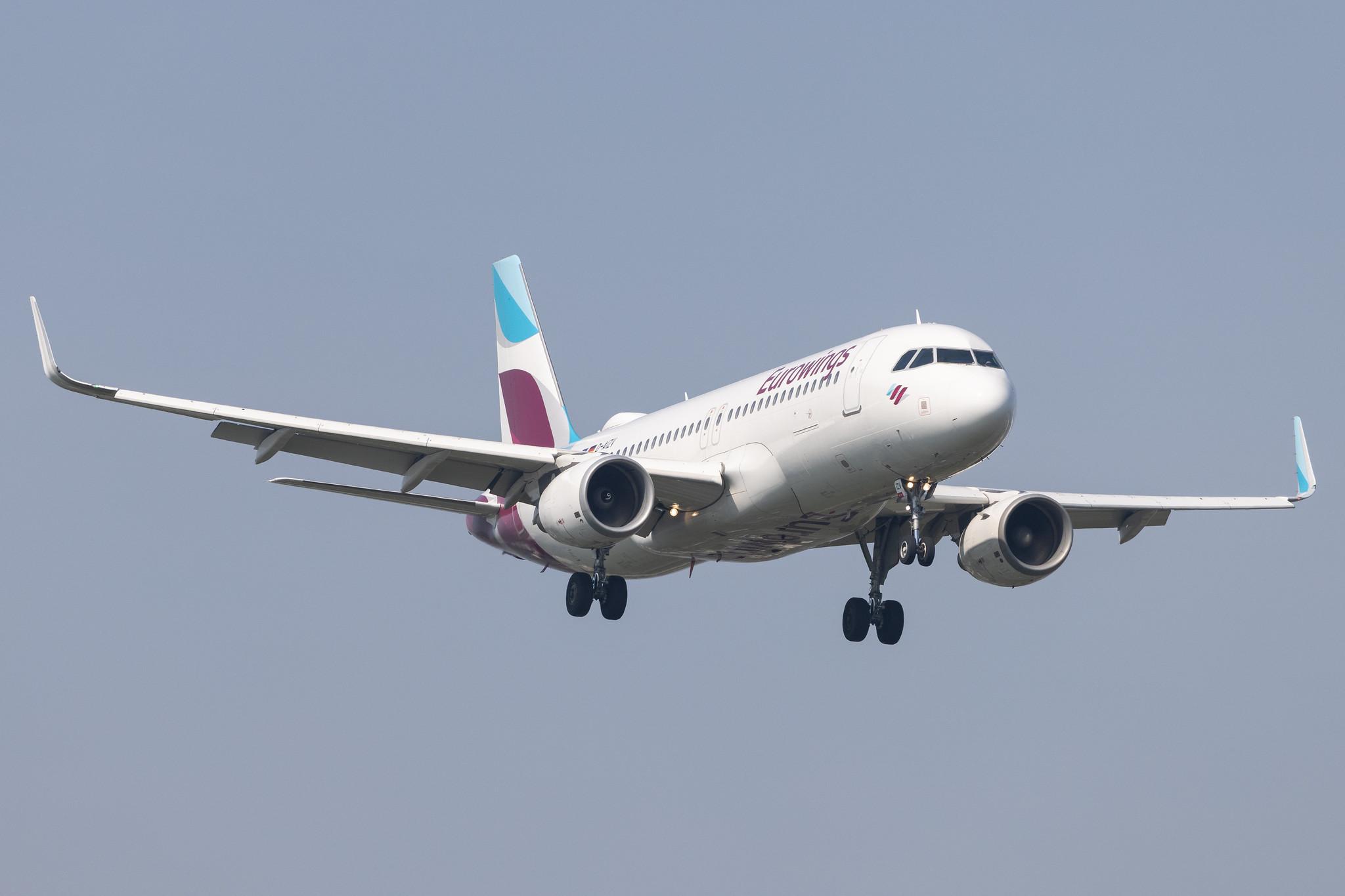 London Heathrow: Eurowings (EW / EWG) |  Airbus A320-214 A320 | D-AIZV | MSN 5658