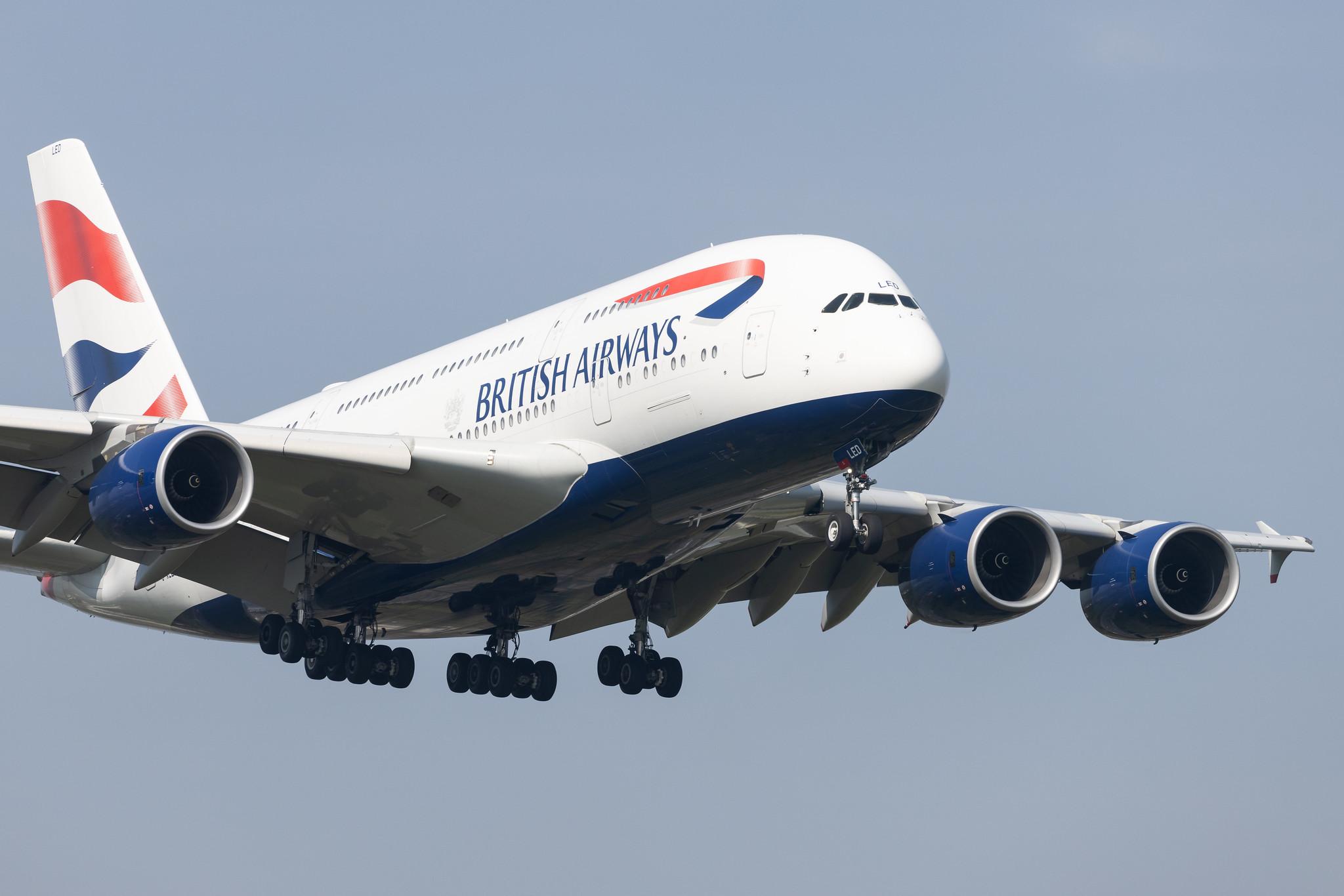 London Heathrow: British Airways (BA / BAW) |  Airbus A380-841 A388 | G-XLED | MSN 144