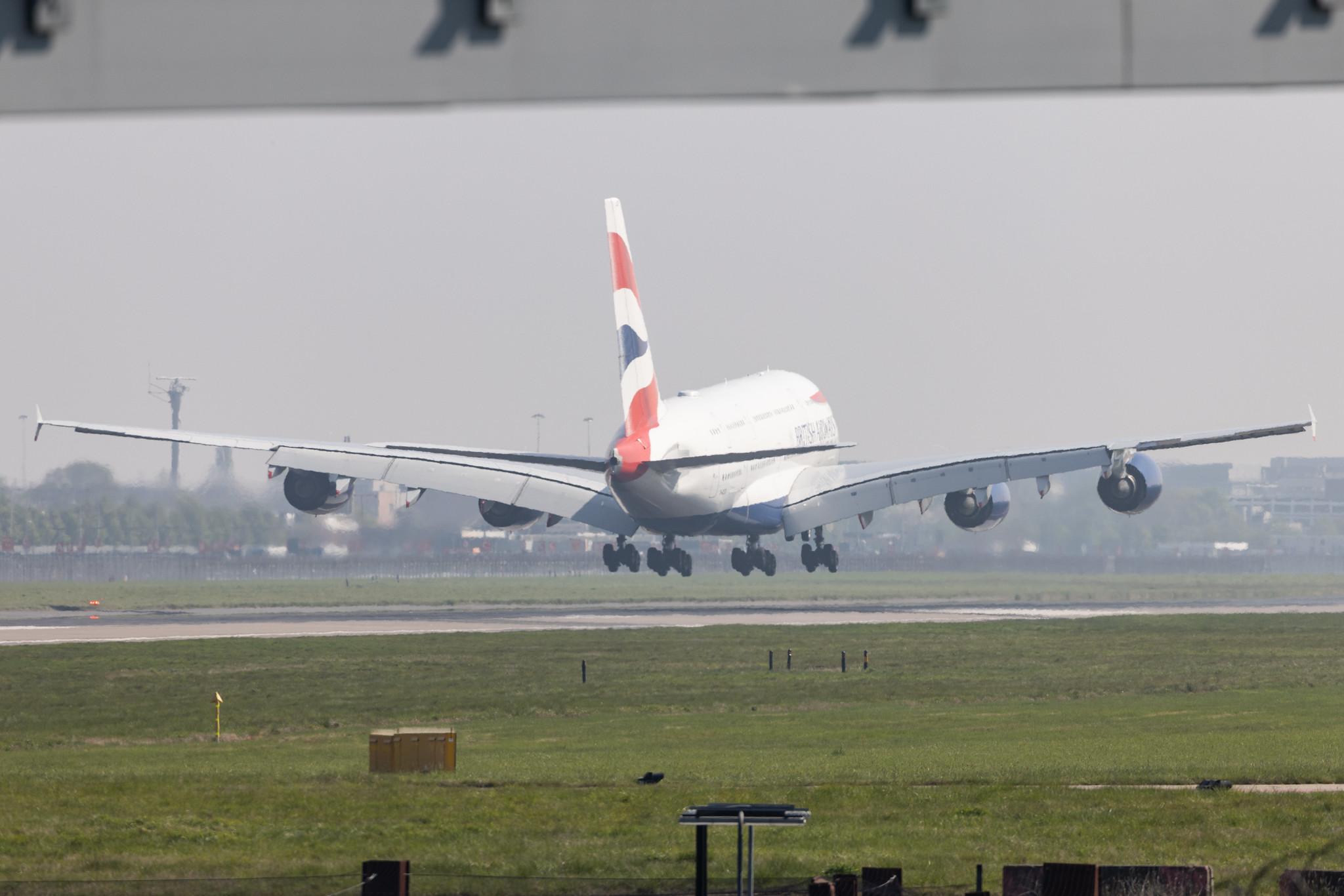 London Heathrow: British Airways (BA / BAW) |  Airbus A380-841 A388 | G-XLED | MSN 144