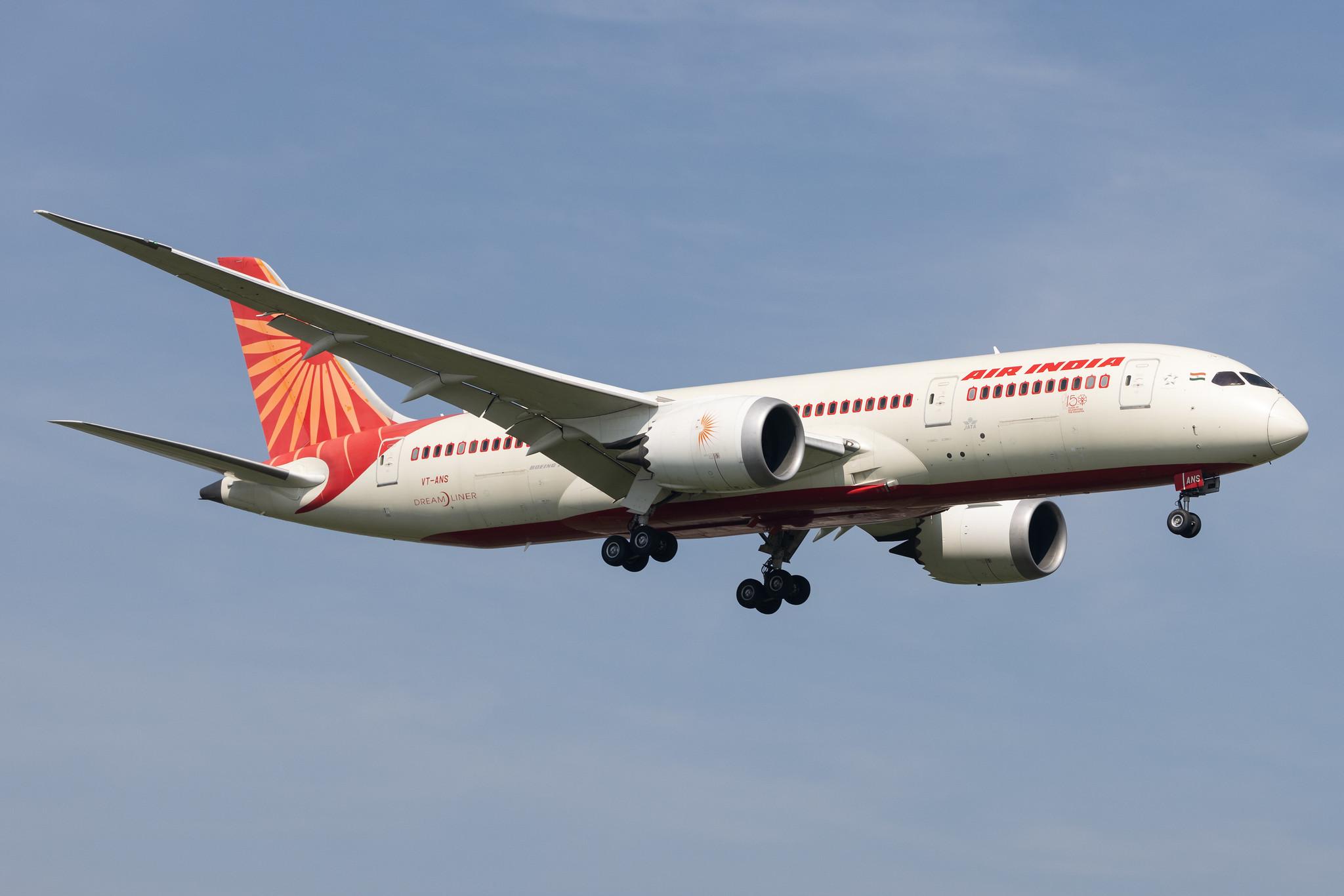 London Heathrow: Air India (AI / AIC) |  Boeing 787-8 Dreamliner B788 | VT-ANS | MSN 36290