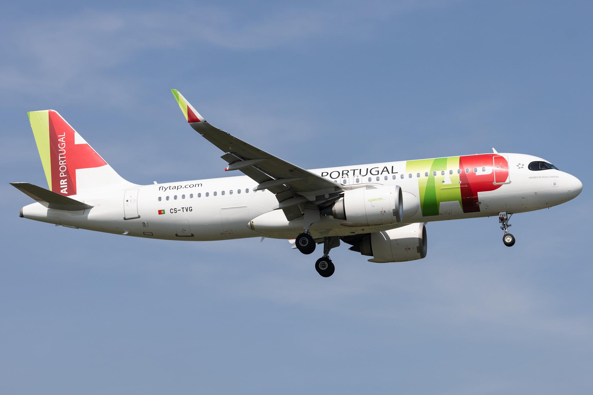 London Heathrow: TAP Air Portugal (TP / TAP) |  Airbus A320-251N A20N | CS-TVG | MSN 9354