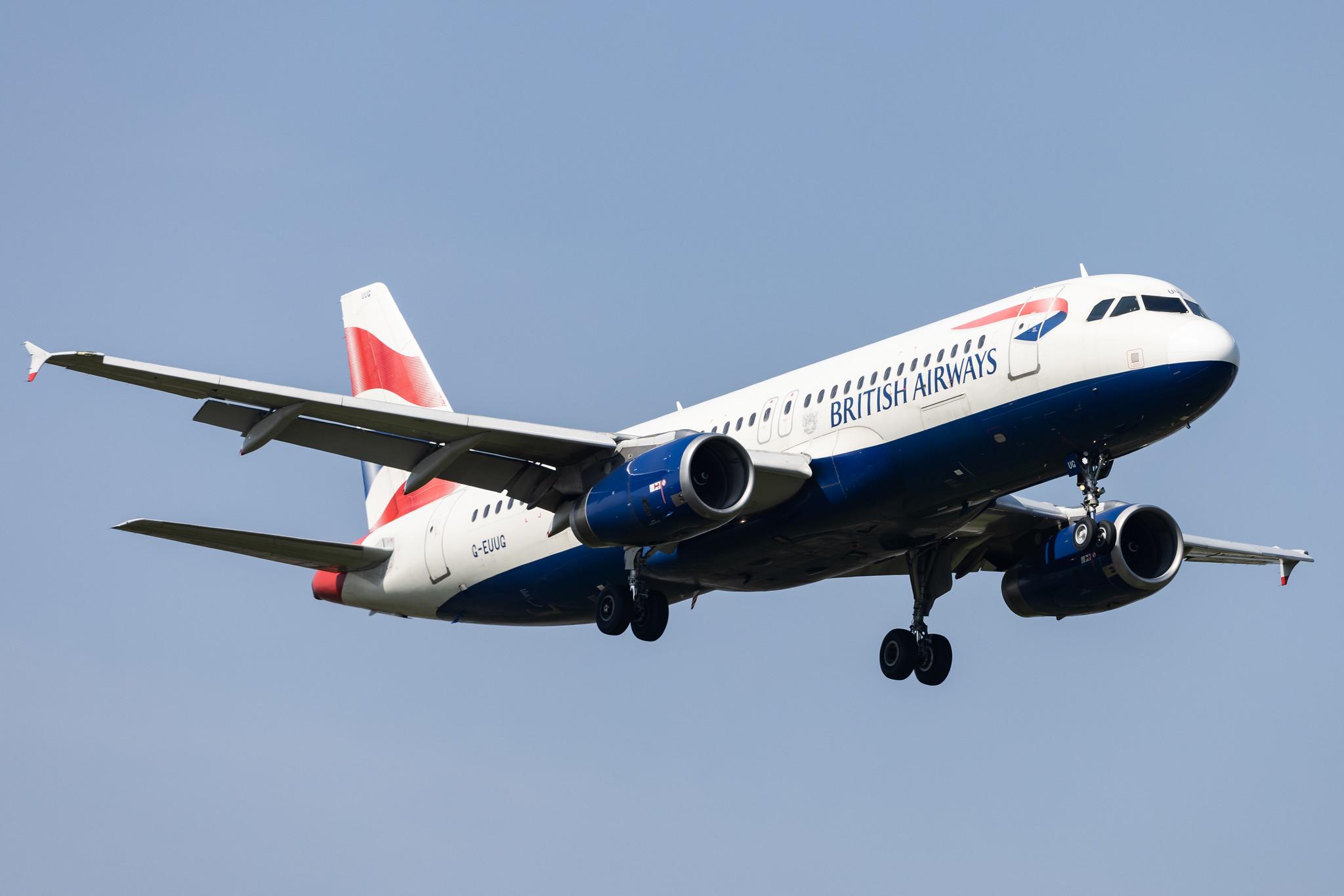 London Heathrow: British Airways (BA / BAW) |  Airbus A320-232 A320 | G-EUUG | MSN 1812
