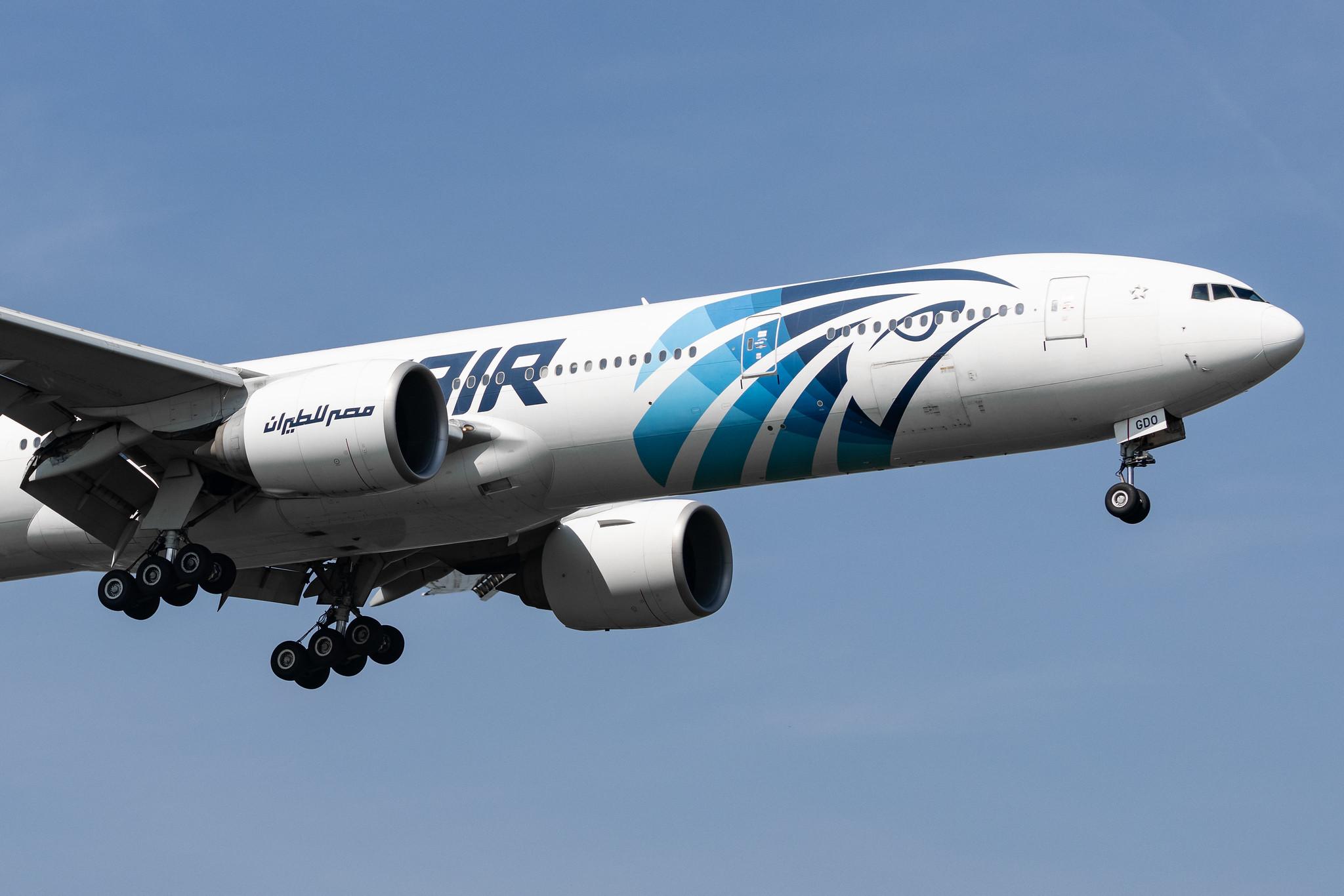 London Heathrow: EgyptAir (MS / MSR) |  Boeing 777-36N(ER) B77W | SU-GDO | MSN 38289