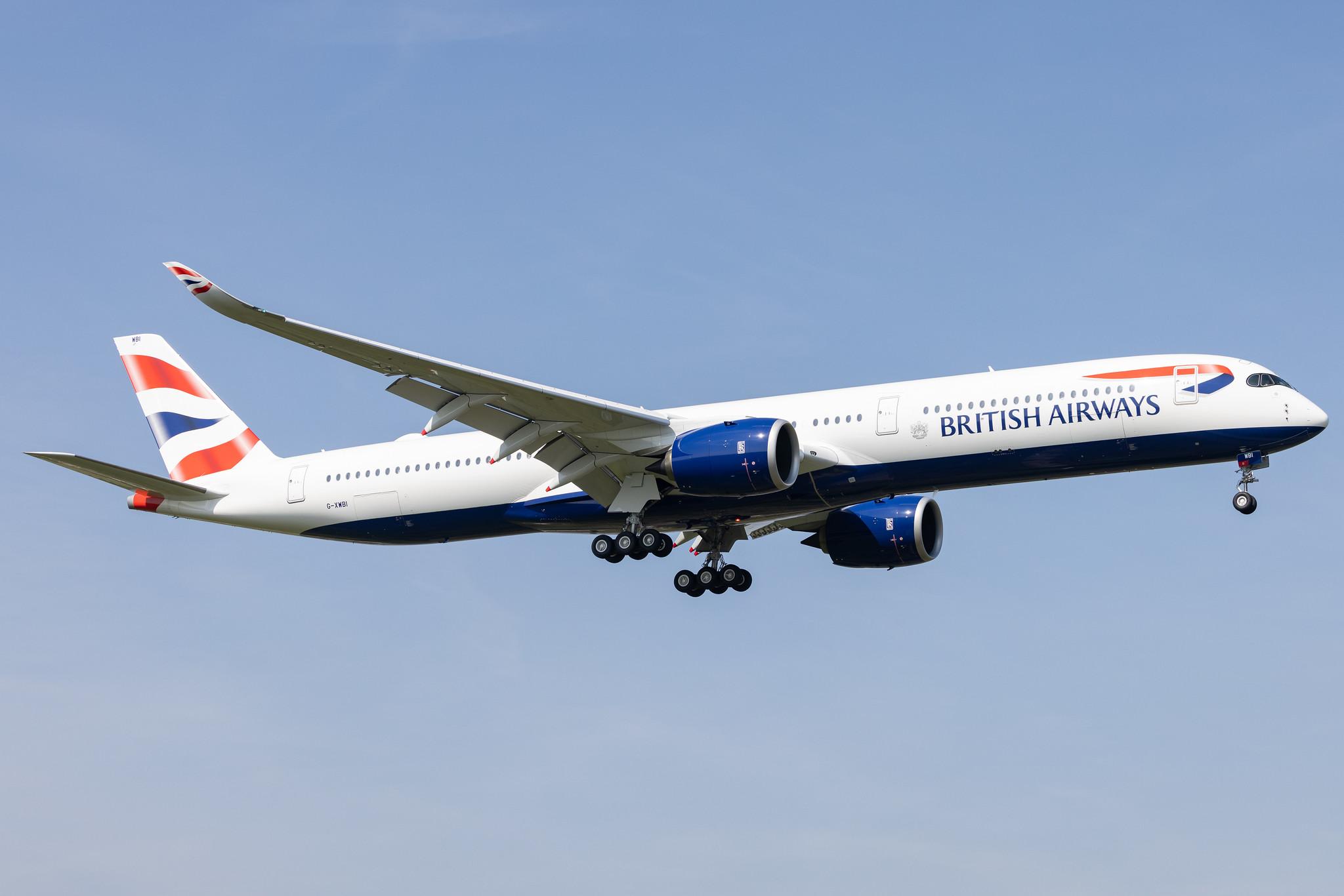 London Heathrow: British Airways (BA / BAW) |  Airbus A350-1041 A35K | G-XWBI | MSN 473