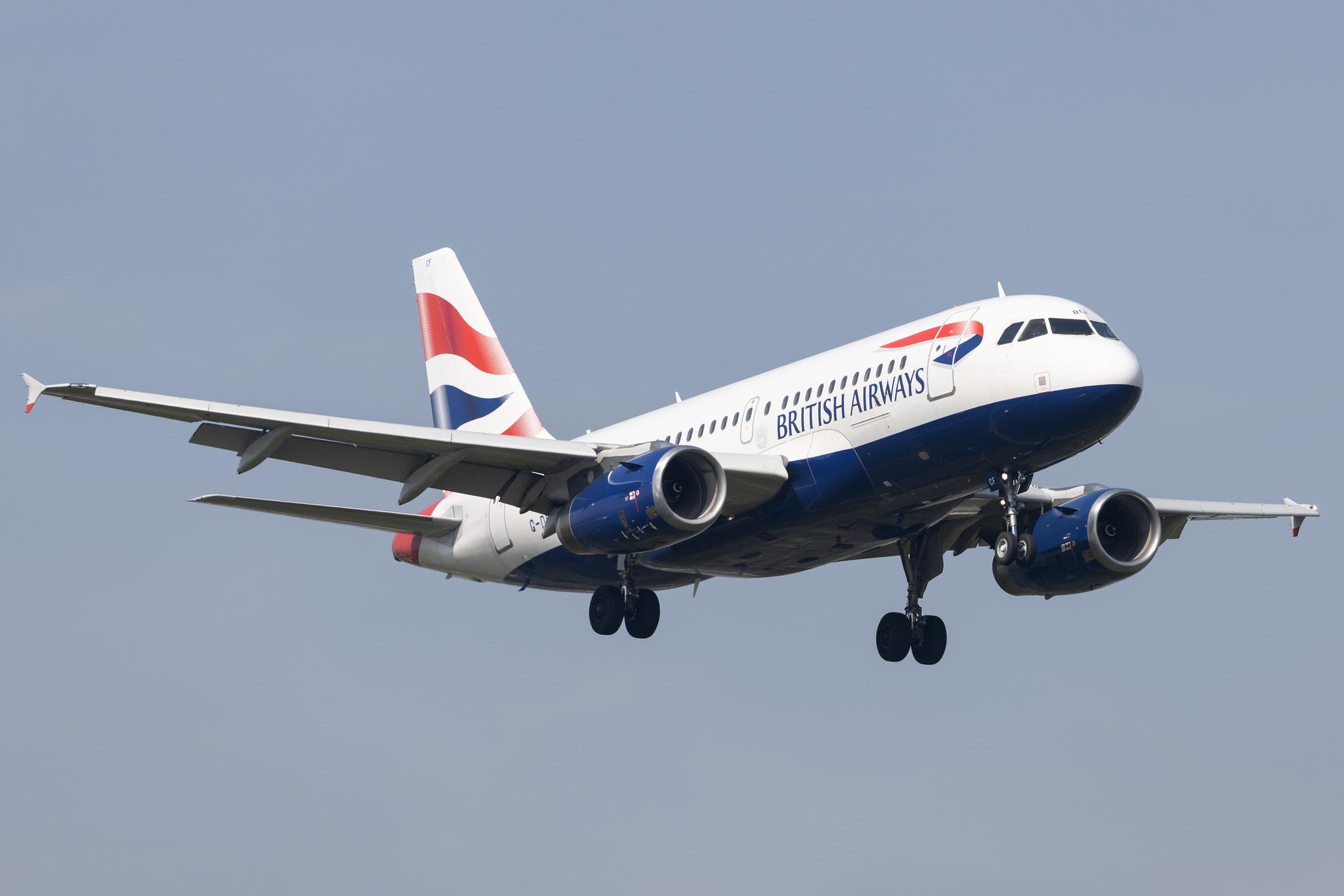 London Heathrow: British Airways (BA / BAW) |  Airbus A319-131 A319 | G-DBCF | MSN 2466