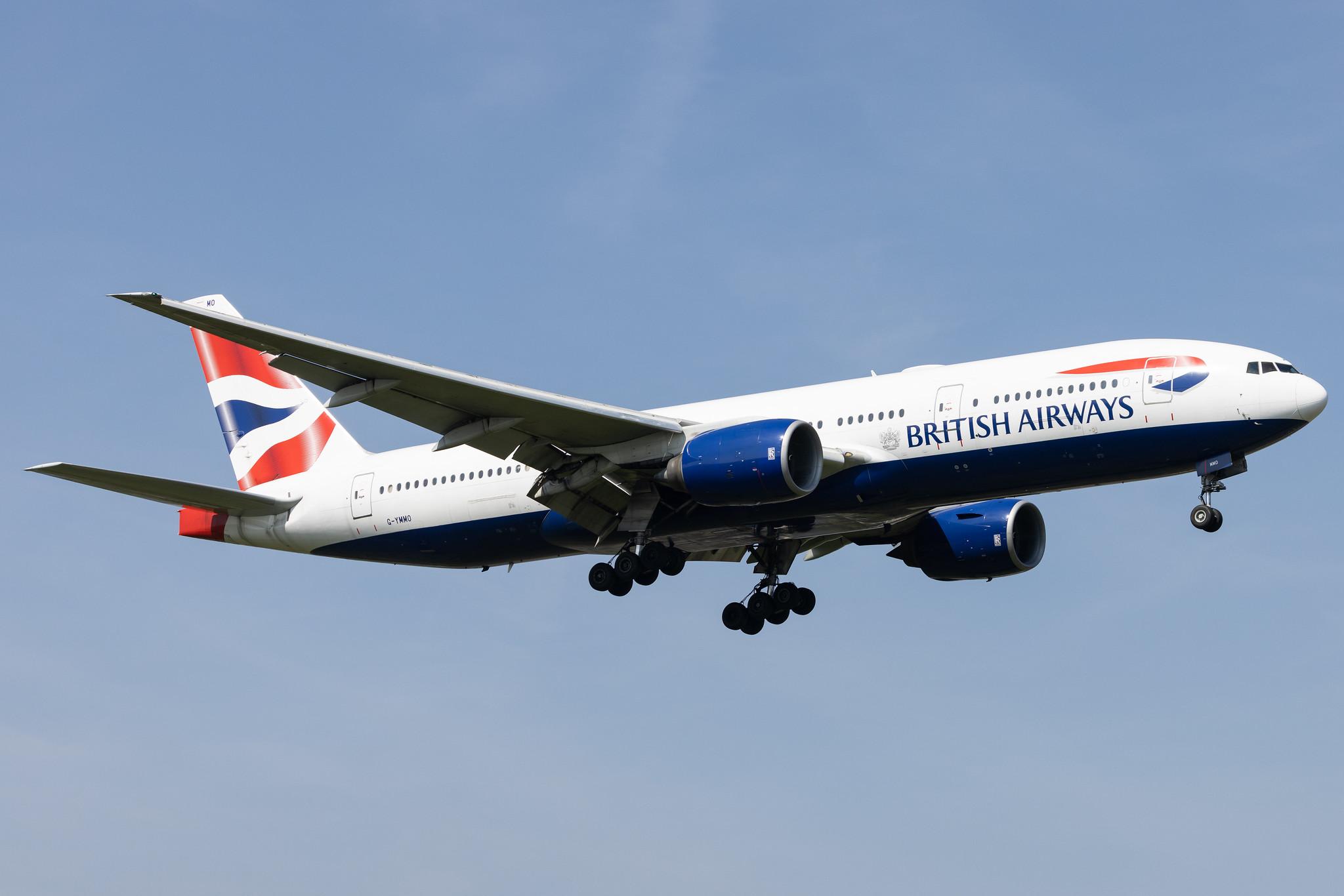 London Heathrow: British Airways (BA / BAW) |  Boeing 777-236(ER) B772 | G-YMMO | MSN 30317