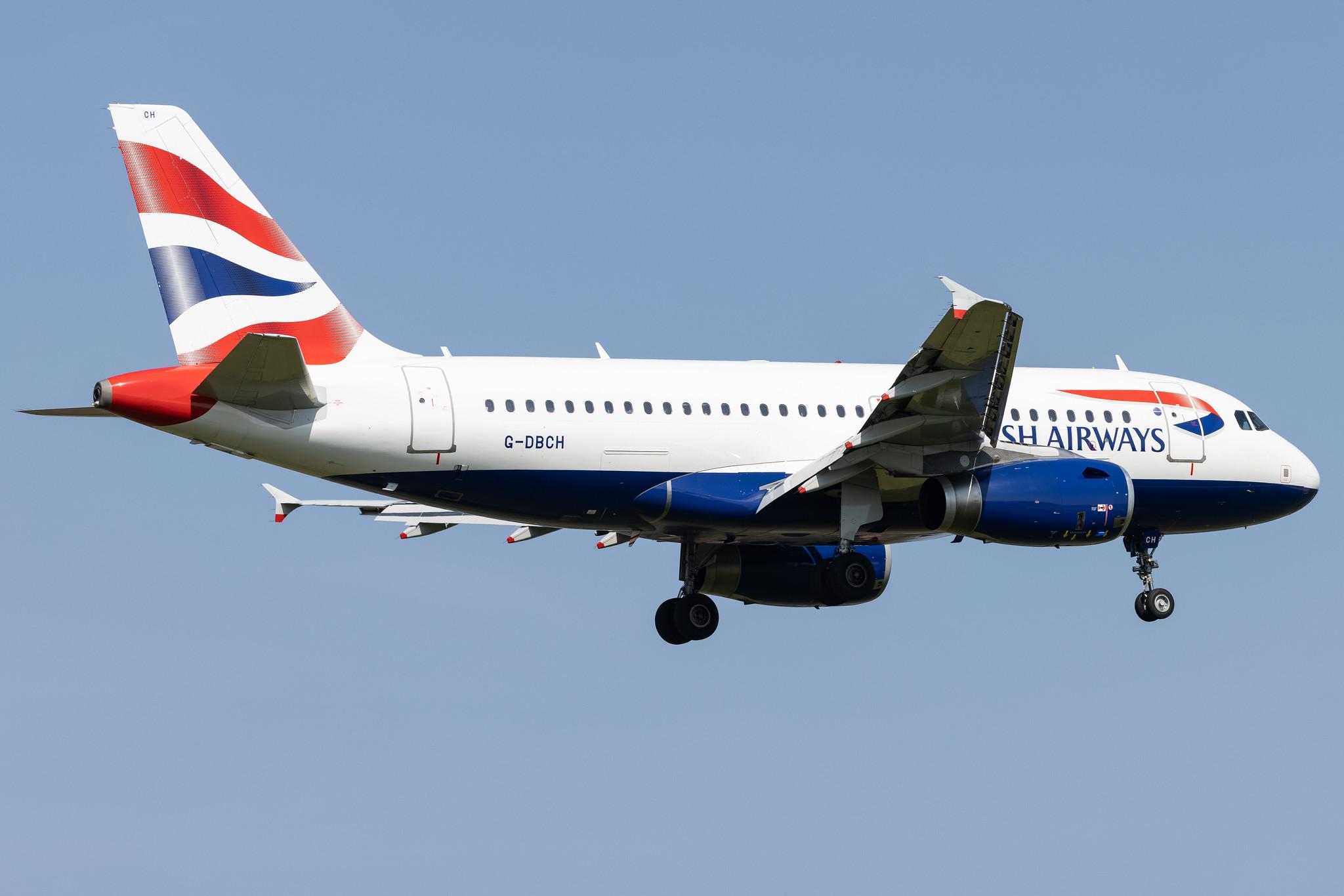 London Heathrow: British Airways (BA / BAW) |  Airbus A319-131 A319 | G-DBCH | MSN 2697