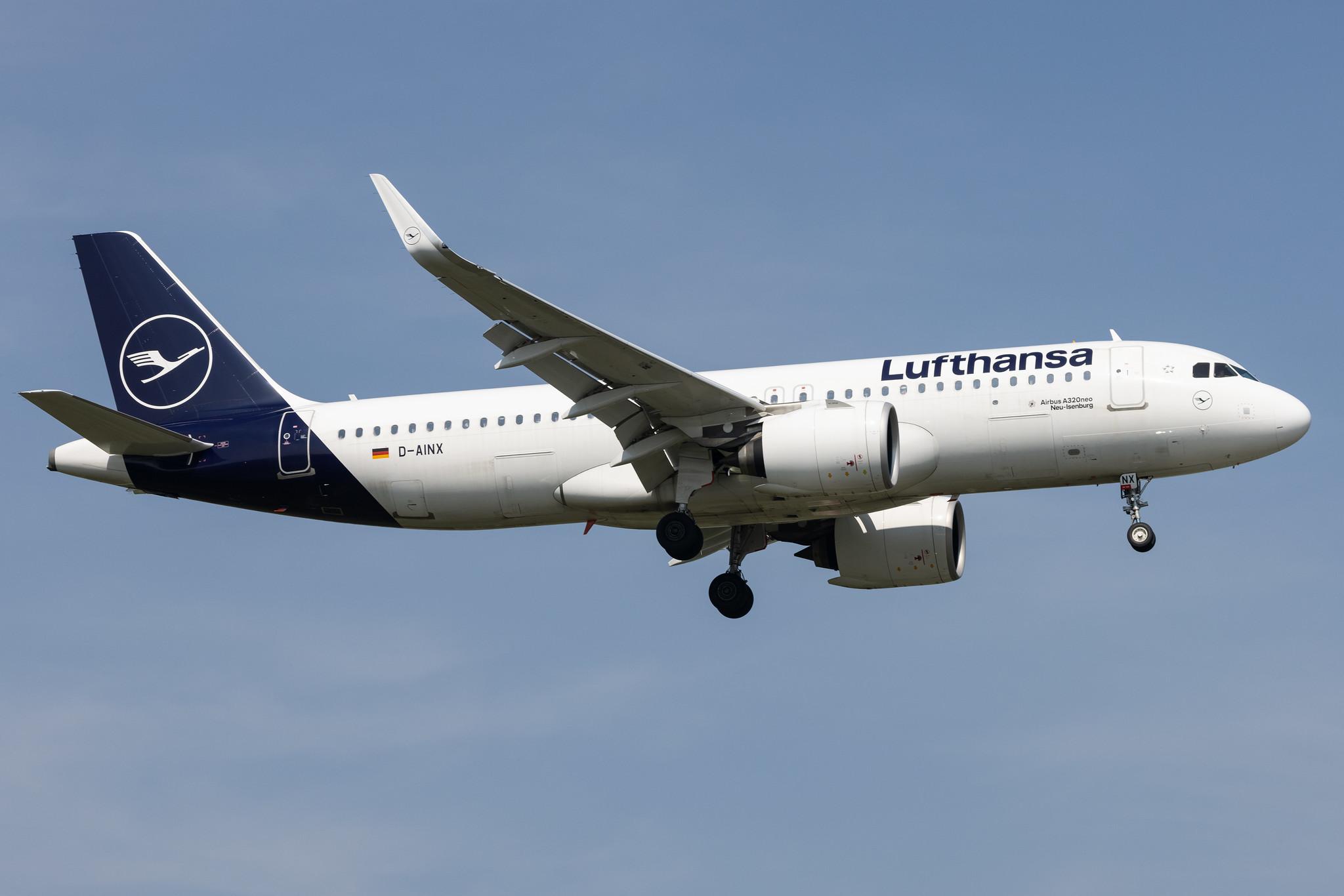 London Heathrow: Lufthansa (LH / DLH) |  Airbus A320-271N A20N | D-AINX | MSN 9251