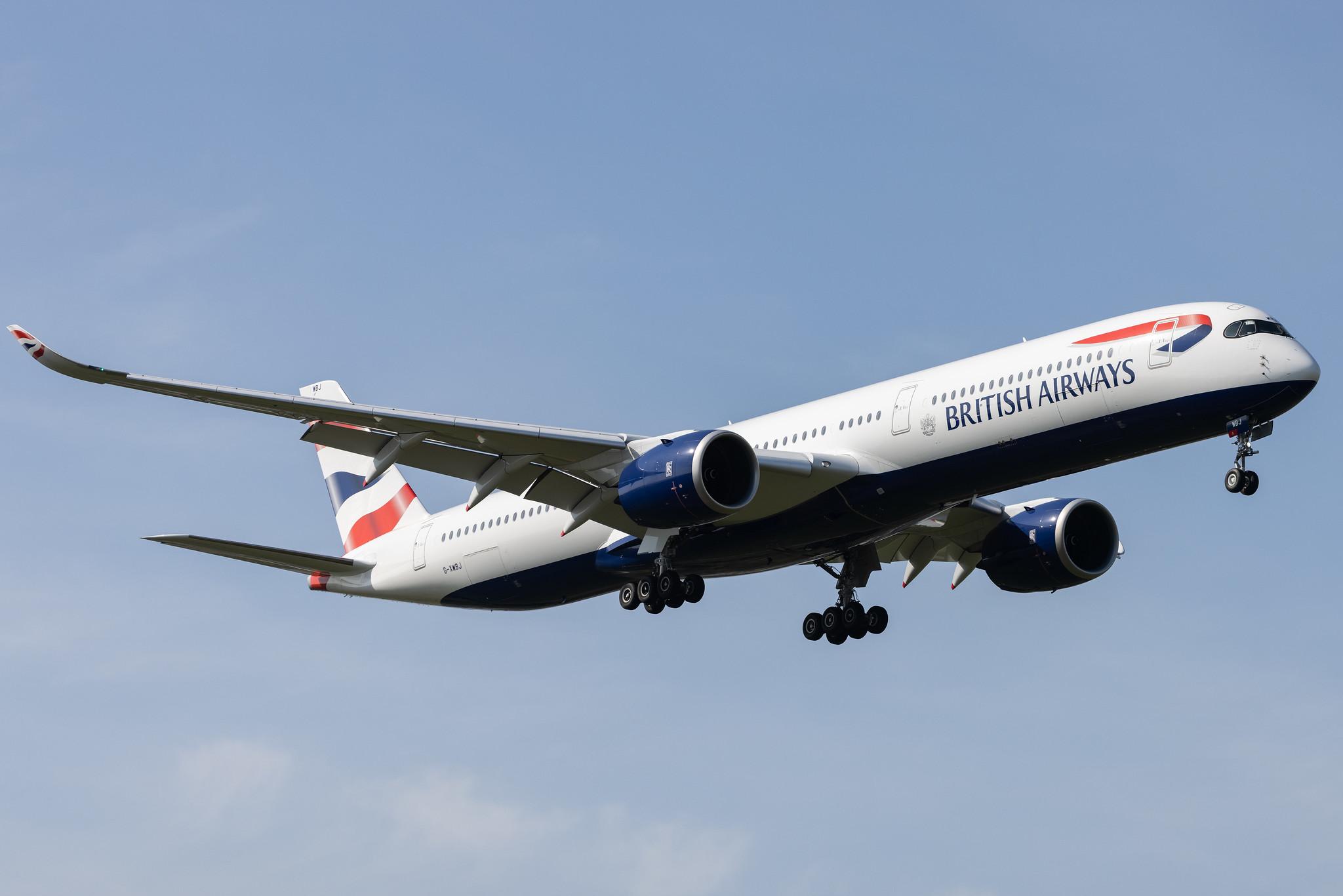 London Heathrow: British Airways (BA / BAW) |  Airbus A350-1041 A35K | G-XWBJ | MSN 490