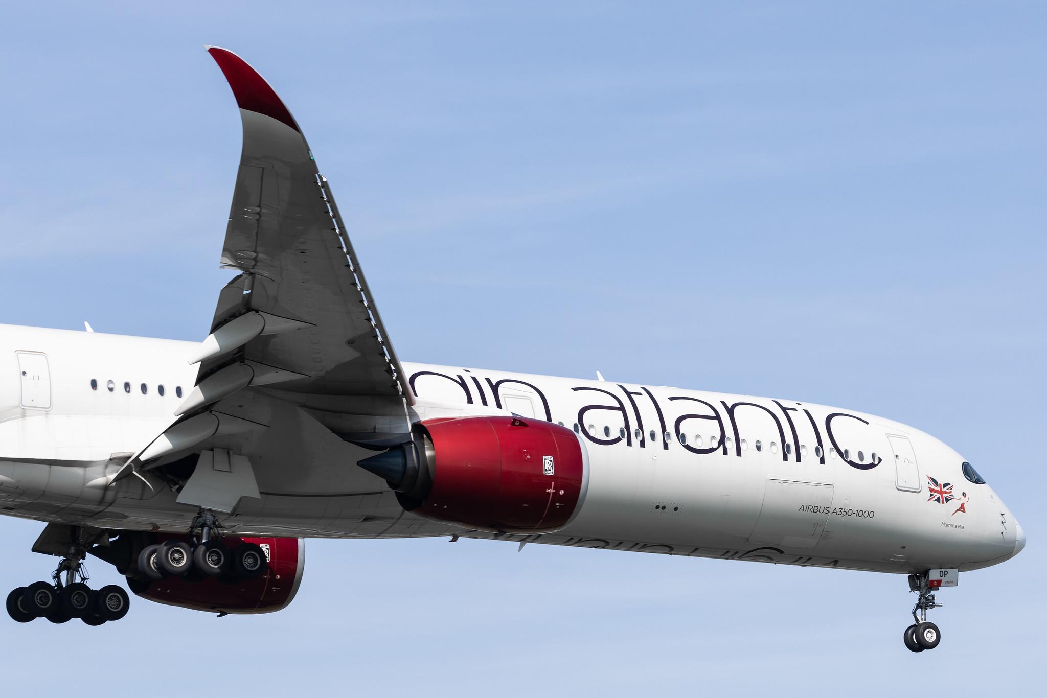 London Heathrow: Virgin Atlantic (VS / VIR) |  Airbus A350-1041 A35K | G-VPOP | MSN 298