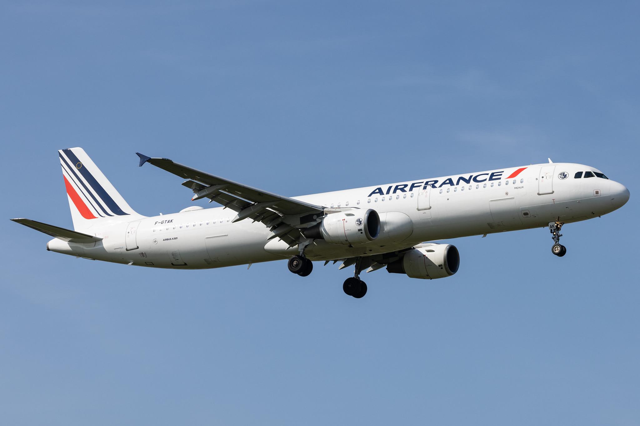 London Heathrow: Air France (AF / AFR) |  Airbus A321-212 A321 | F-GTAK | MSN 1658