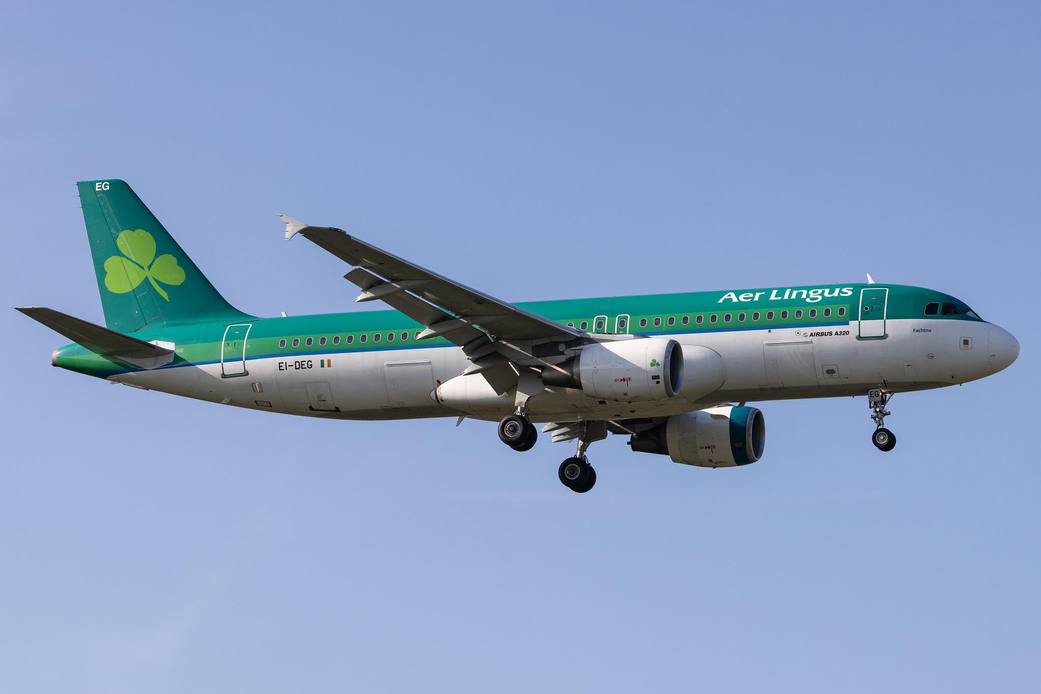 London Heathrow: Aer Lingus (EI / EIN) |  Airbus A320-214 A320 | EI-DEG | MSN 2272