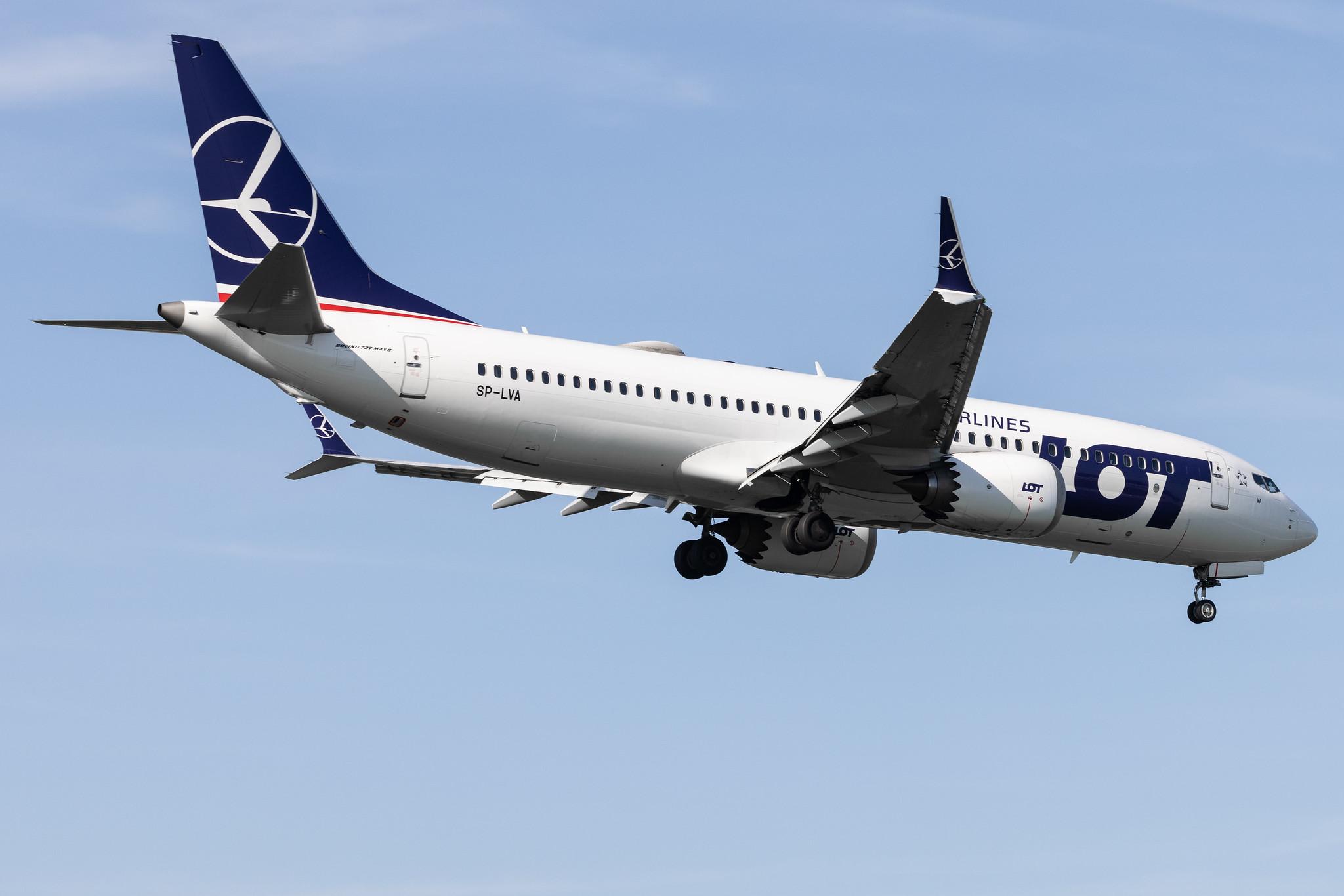 London Heathrow: LOT (LO / LOT) |  Boeing 737 MAX 8 B38M | SP-LVA | MSN 64067