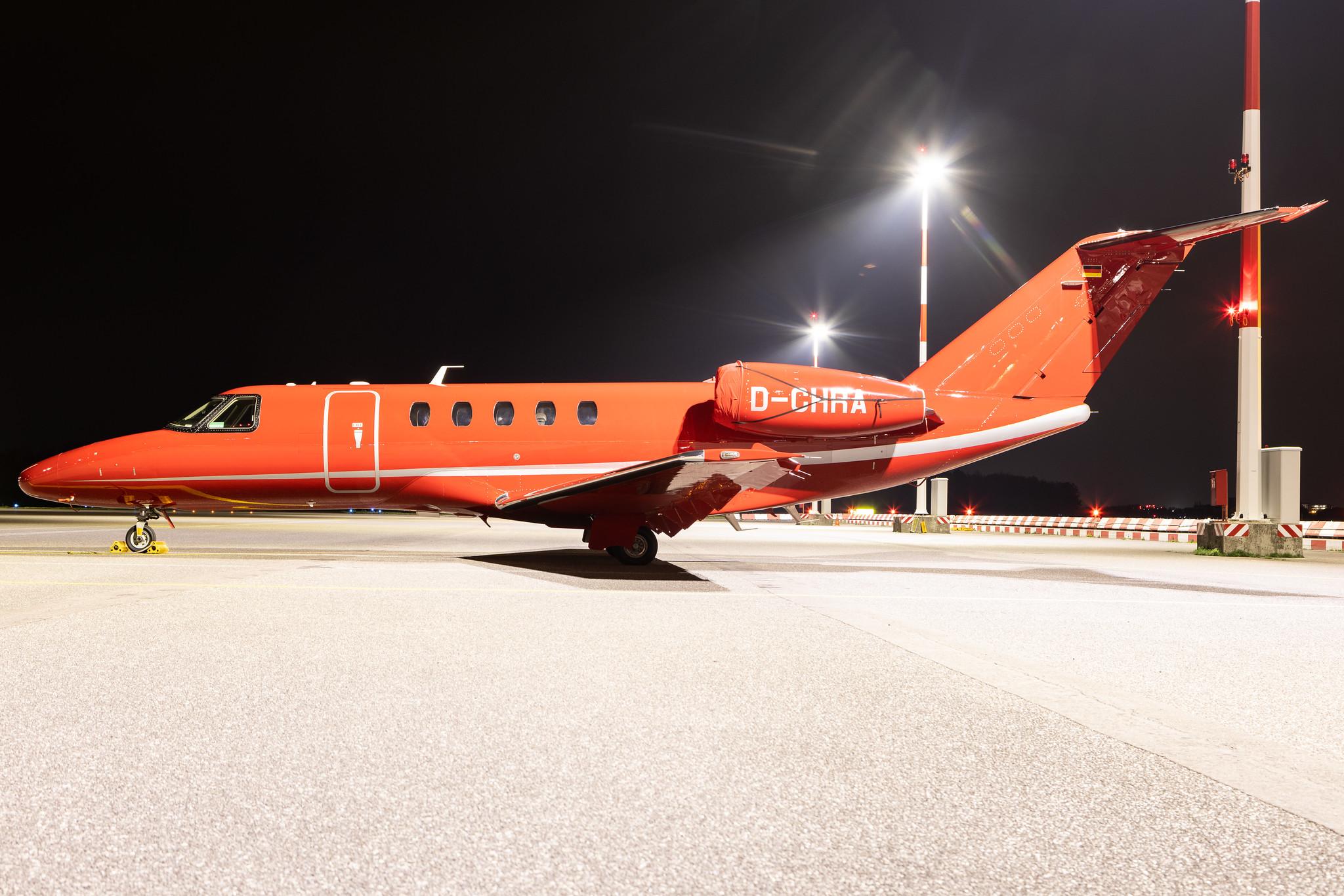 Hamburg Airport: E-Aviation (/ EFD) |  Cessna 525C Citation CJ4 C25C | D-CHRA | MSN 525C-0058