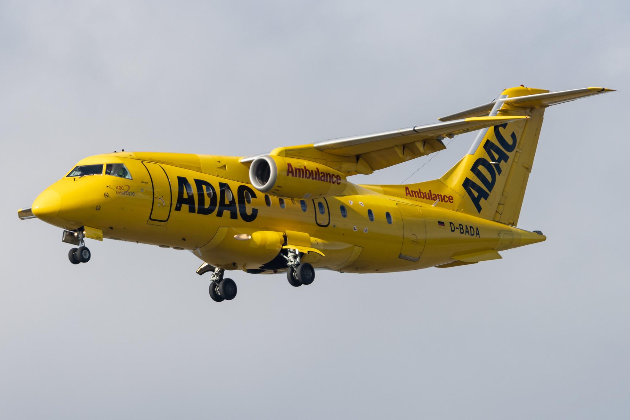 Flughafen Berlin Brandenburg: ADAC Luftrettung (/ ADN) | Operator: Aero-Dienst | Dornier 328-310 JET J328 | D-BADA | MSN 3224