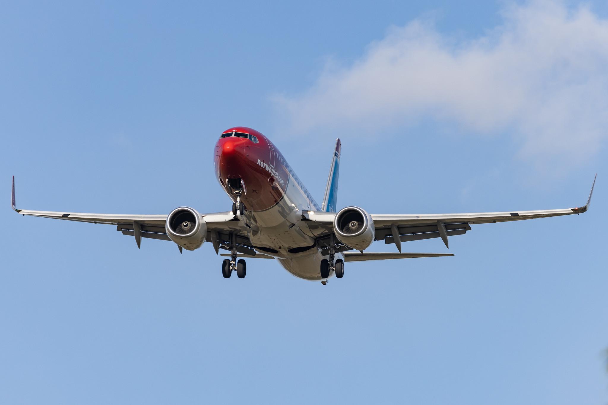 Flughafen Berlin Brandenburg: Norwegian (DY / NOZ) | Livery: Unicef Livery | Operator: Norwegian Air Sweden AOC | Boeing 737-84P B738 | SE-RXA | MSN 35757