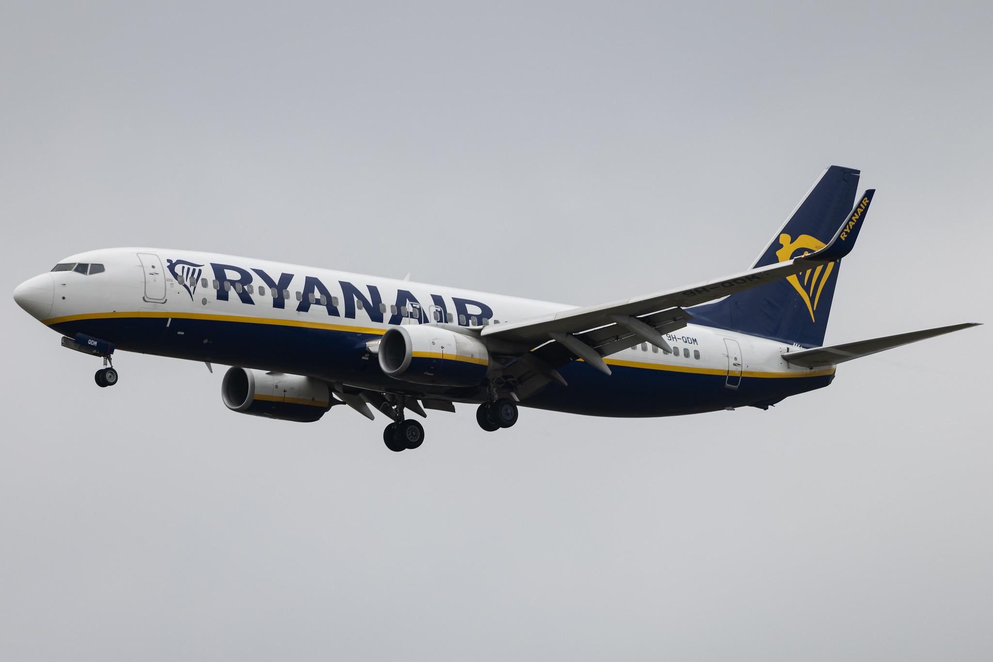 Flughafen Berlin Brandenburg: Ryanair (FR / RYR) | Operator: Malta Air | Boeing 737-8AS B738 | 9H-QDM | MSN 44762