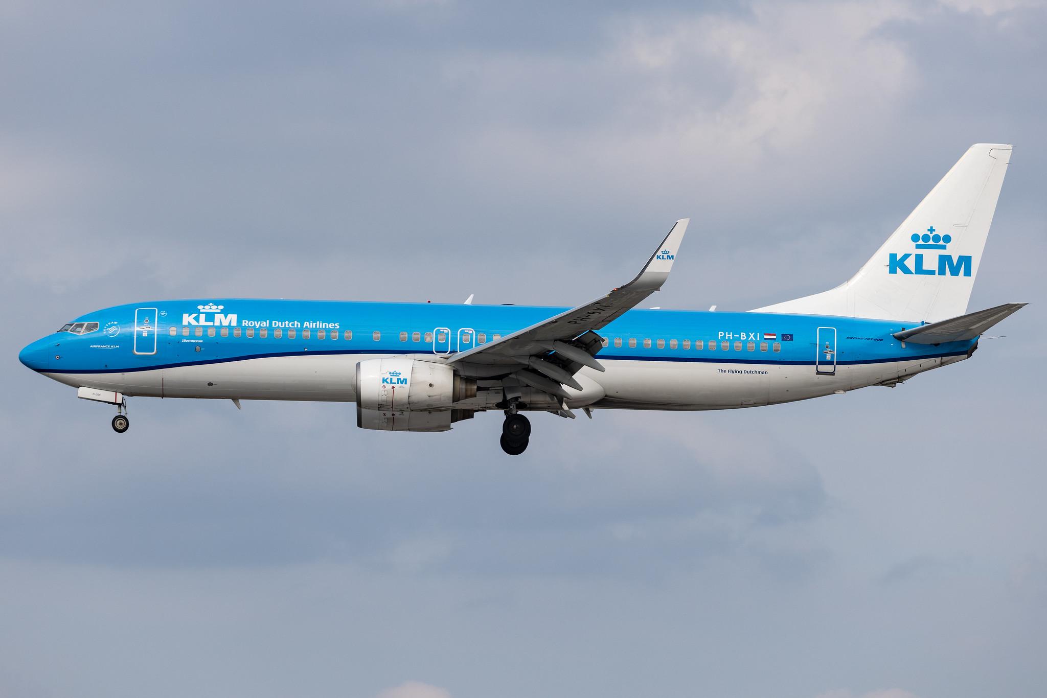 Hamburg Airport: KLM (KL / KLM) | Boeing 737-8K2 B738 | PH-BXI | MSN 30358