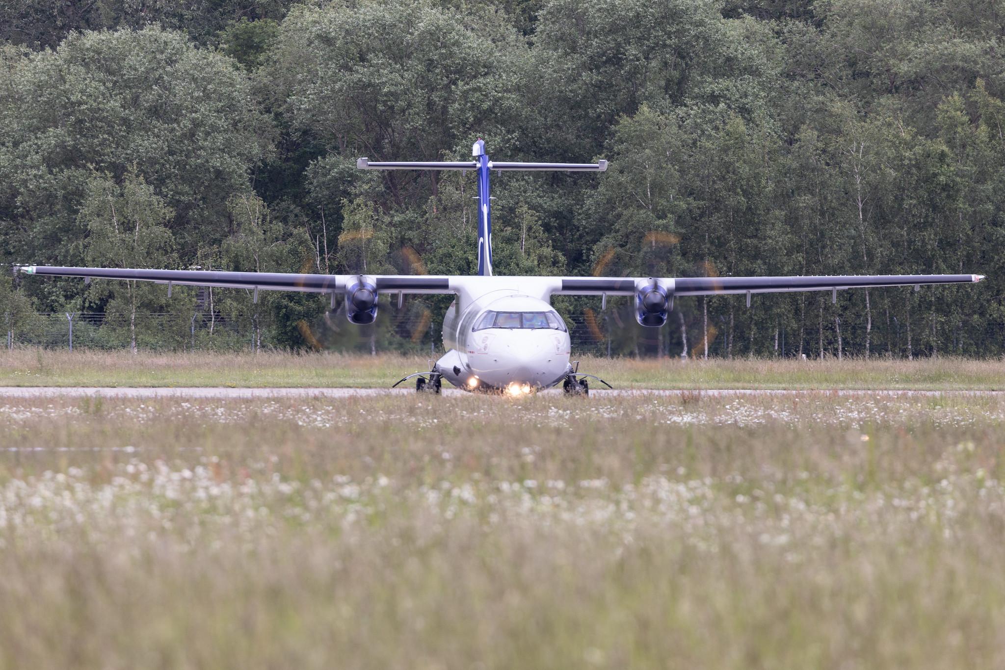 Hamburg Airport: SAS (SK / SAS) | Operator: Xfly | ATR 72-600 AT76 | ES-ATJ | MSN 1056