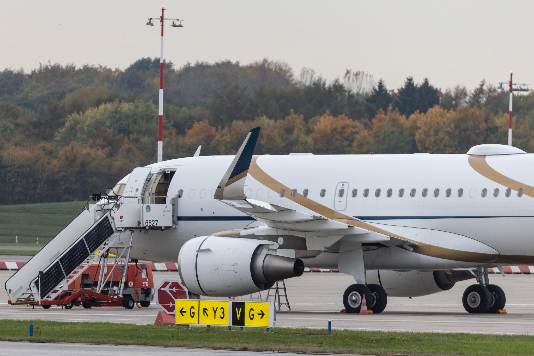 Hamburg Airport: Comlux Malta (/ MLM) | Operator: Comlux Aviation Malta | Airbus A319-115(CJ) A319 | 9H-TBN | MSN 4622