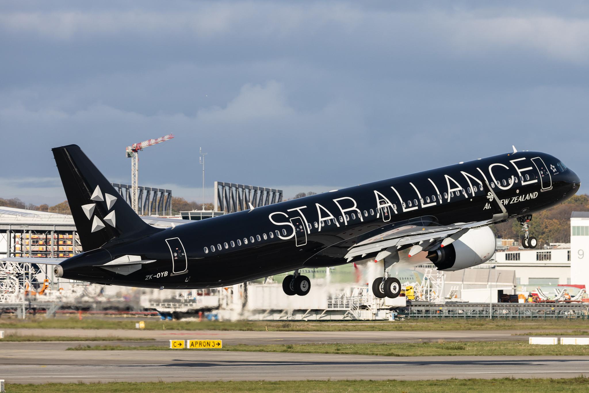 Hamburg Finkenwerder: Air New Zealand (NZ / ANZ) | Airbus A321-271NX A21N | ZK-OYB | MSN 11049