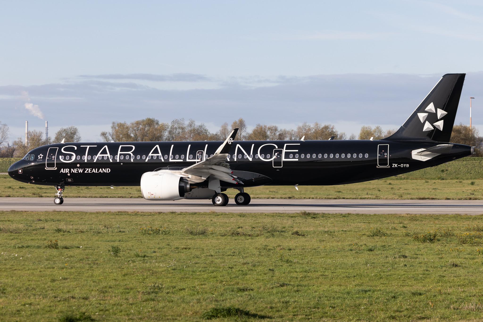 Hamburg Finkenwerder: Air New Zealand (NZ / ANZ) | Airbus A321-271NX A21N | ZK-OYB | MSN 11049