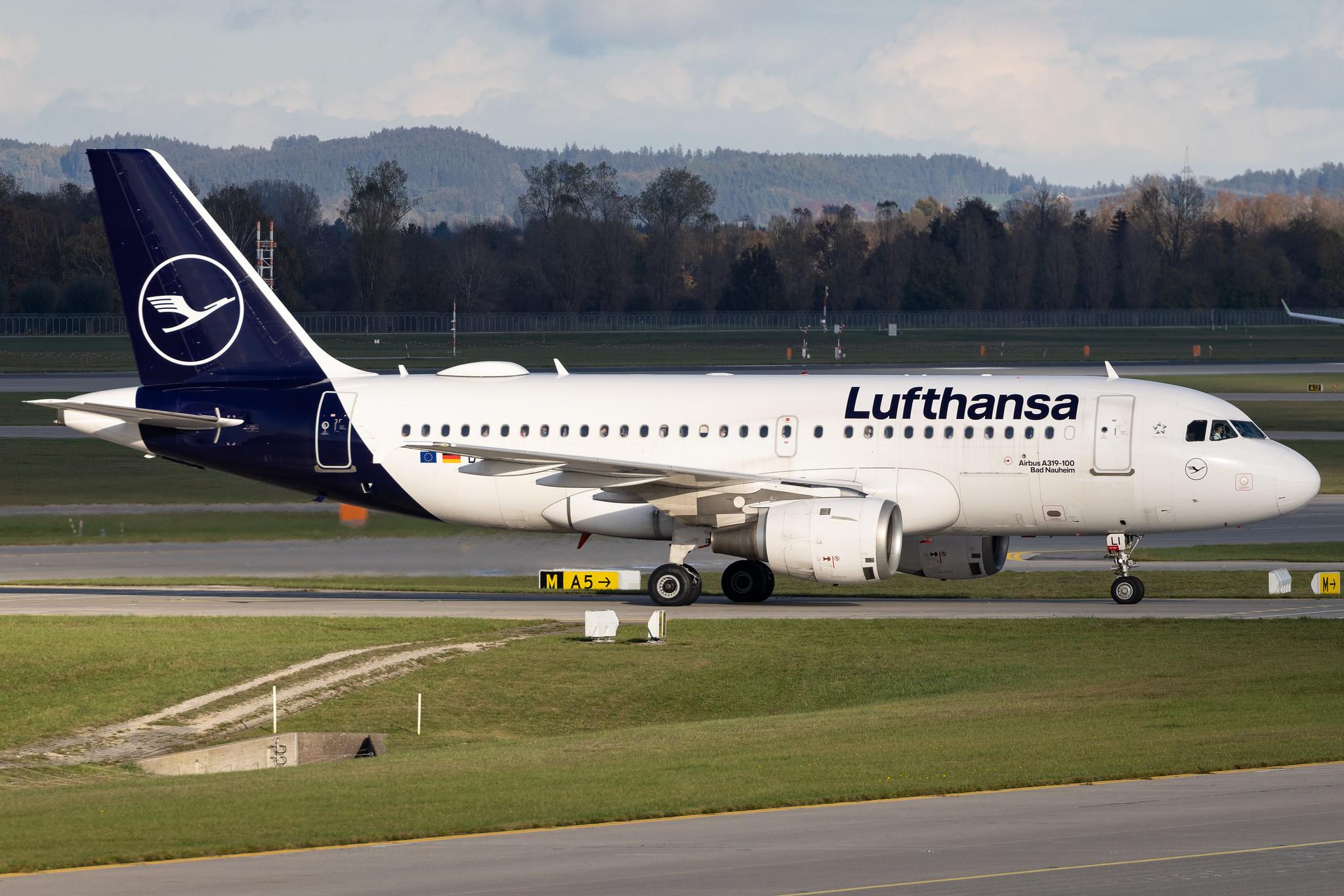 Munich Airport: Lufthansa (LH / DLH) | Airbus A319-114 A319 | D-AILI | MSN 0651
