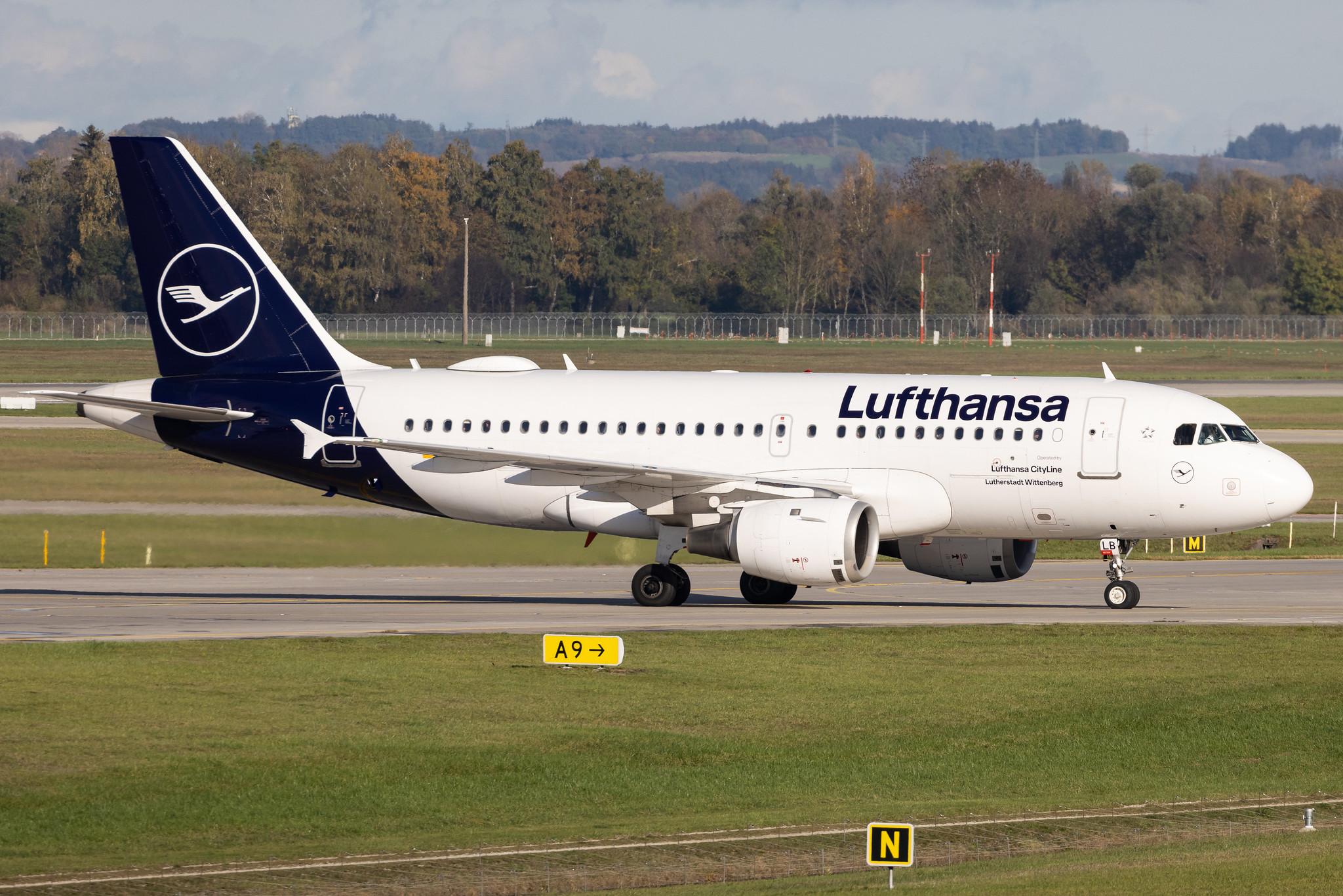 Munich Airport: Lufthansa (LH / DLH) | Operator: Lufthansa CityLine | Airbus A319-114 A319 | D-AILB | MSN 0610