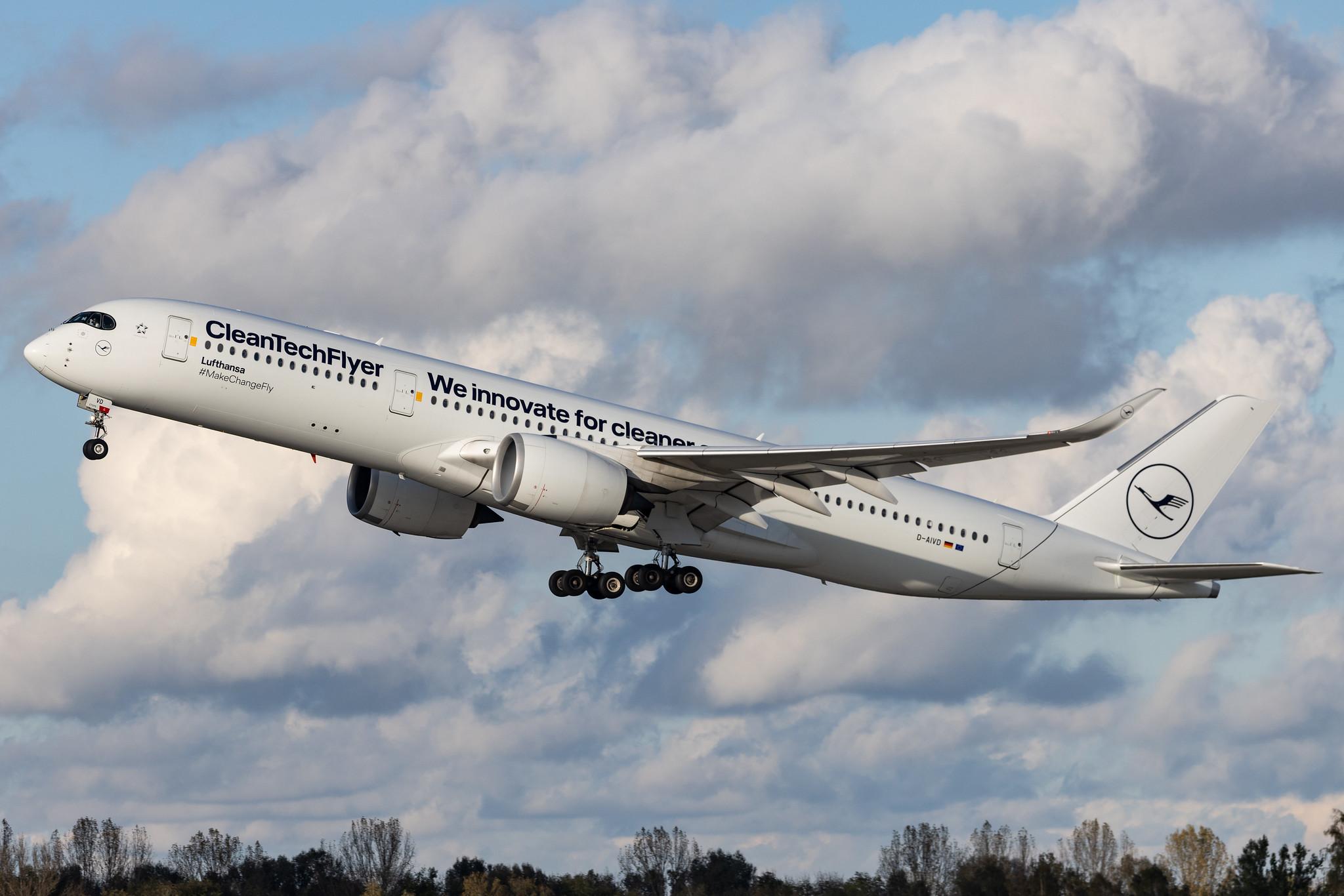 Munich Airport: Lufthansa (LH / DLH) | Livery: CleanTechFlyer Livery | Airbus A350-941 A359 | D-AIVD | MSN 280
