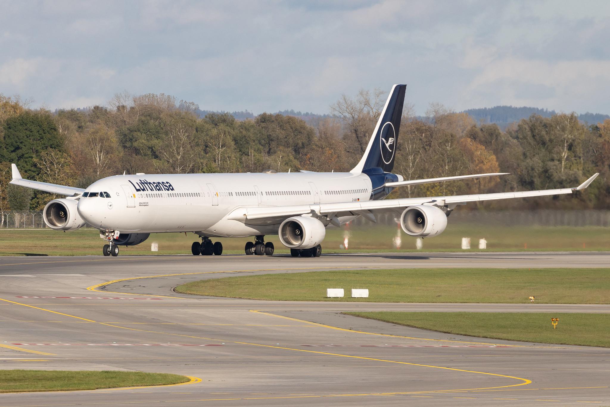 Munich Airport: Lufthansa (LH / DLH) | Airbus A340-642 A346 | D-AIHI | MSN 0569