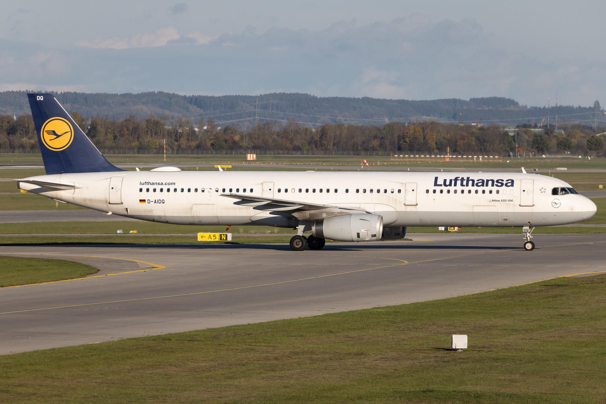 Munich Airport: Lufthansa (LH / DLH) | Airbus A321-231 A321 | D-AIDQ | MSN 5028