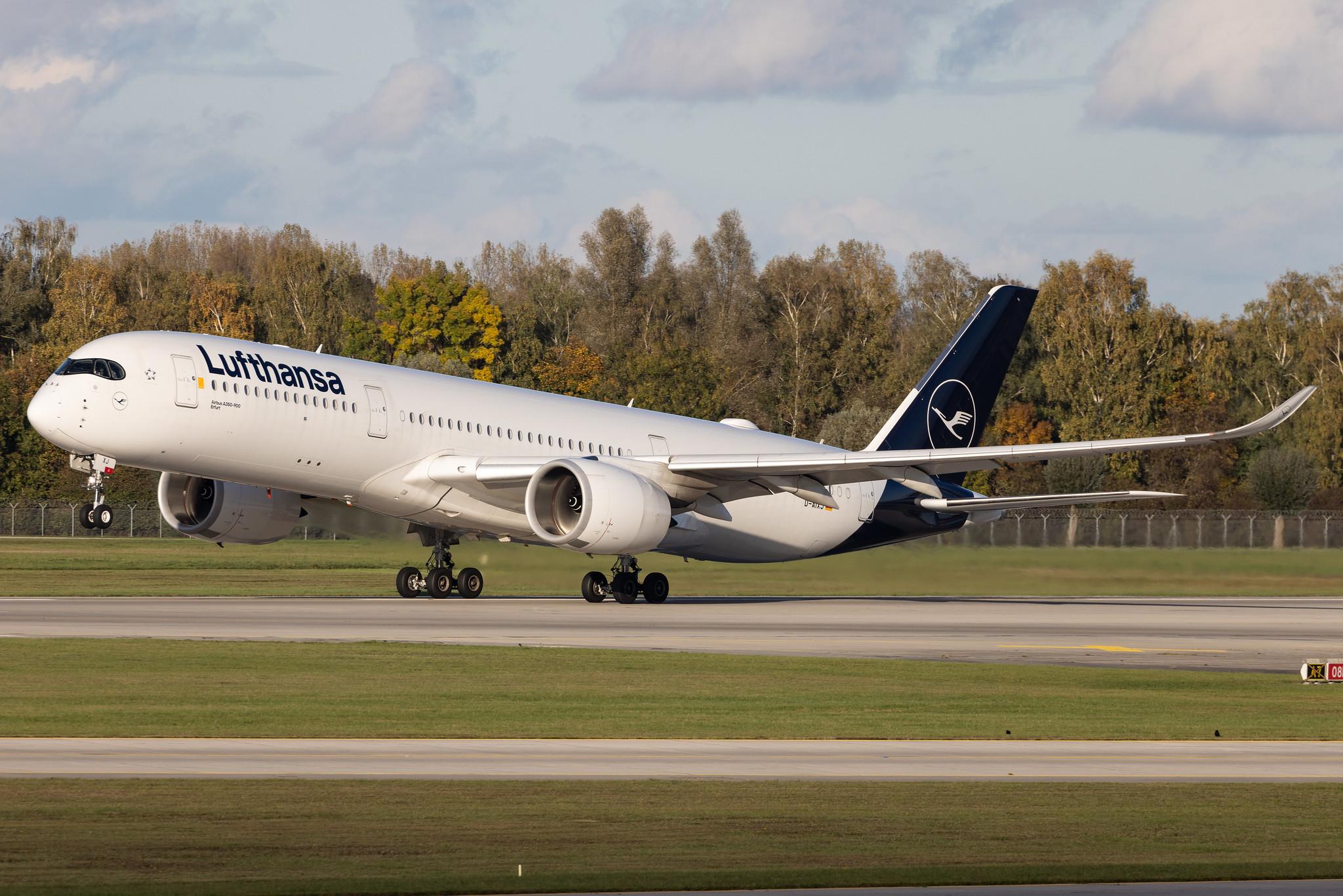 Munich Airport: Lufthansa (LH / DLH) | Airbus A350-941 A359 | D-AIXJ | MSN 209