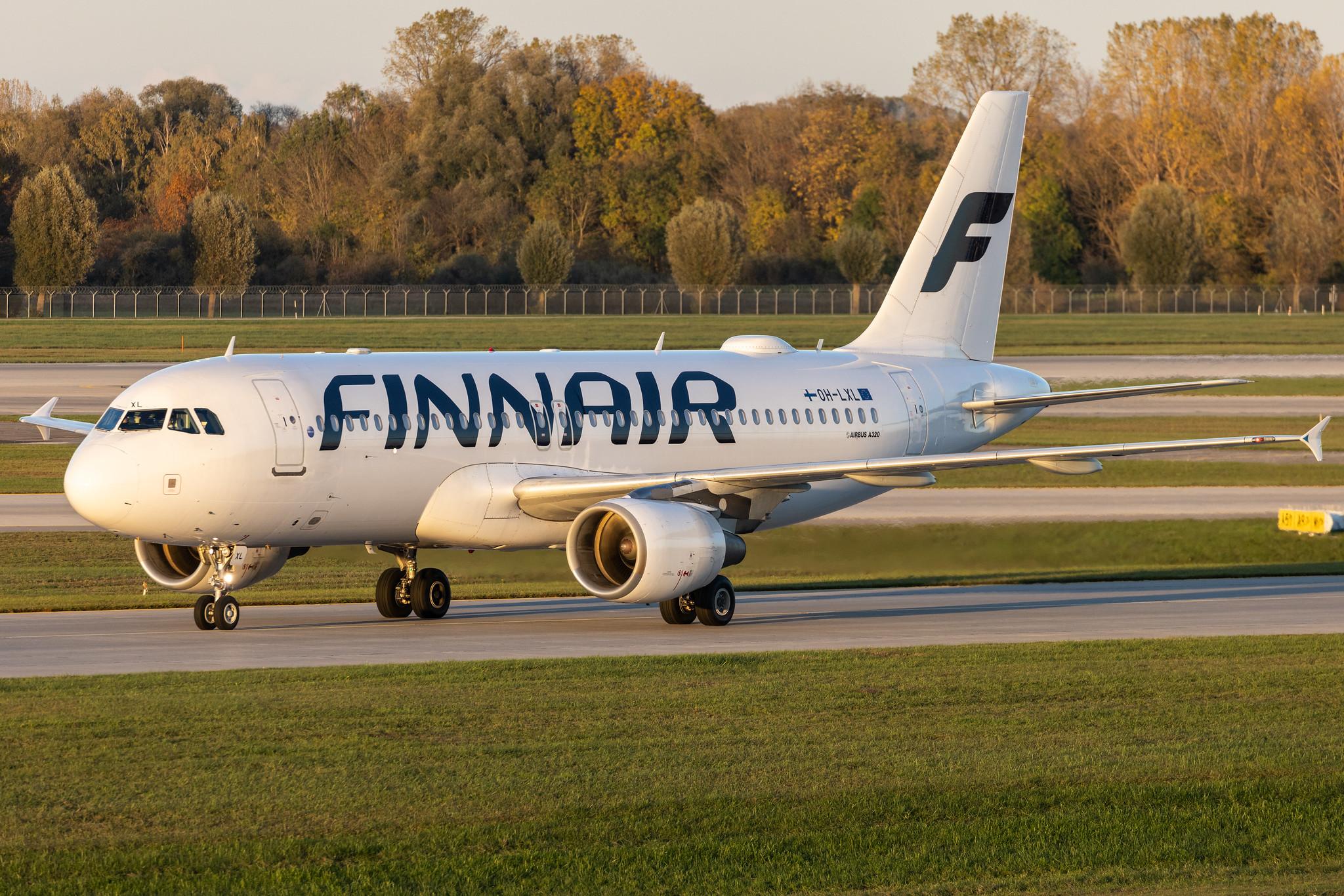 Munich Airport: Finnair (AY / FIN) | Airbus A320-214 A320 | OH-LXL | MSN 2146