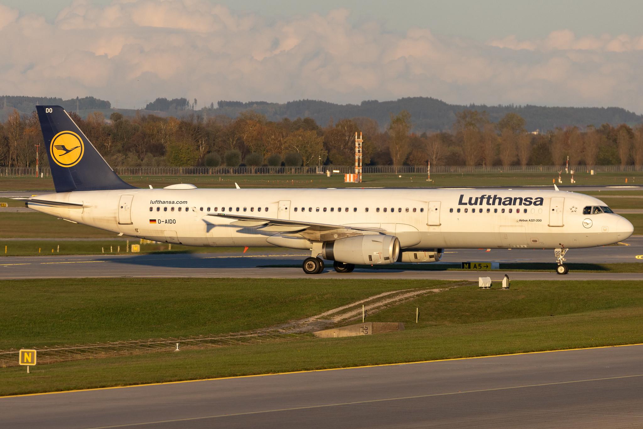 Munich Airport: Lufthansa (LH / DLH) | Airbus A321-231 A321 | D-AIDO | MSN 4994
