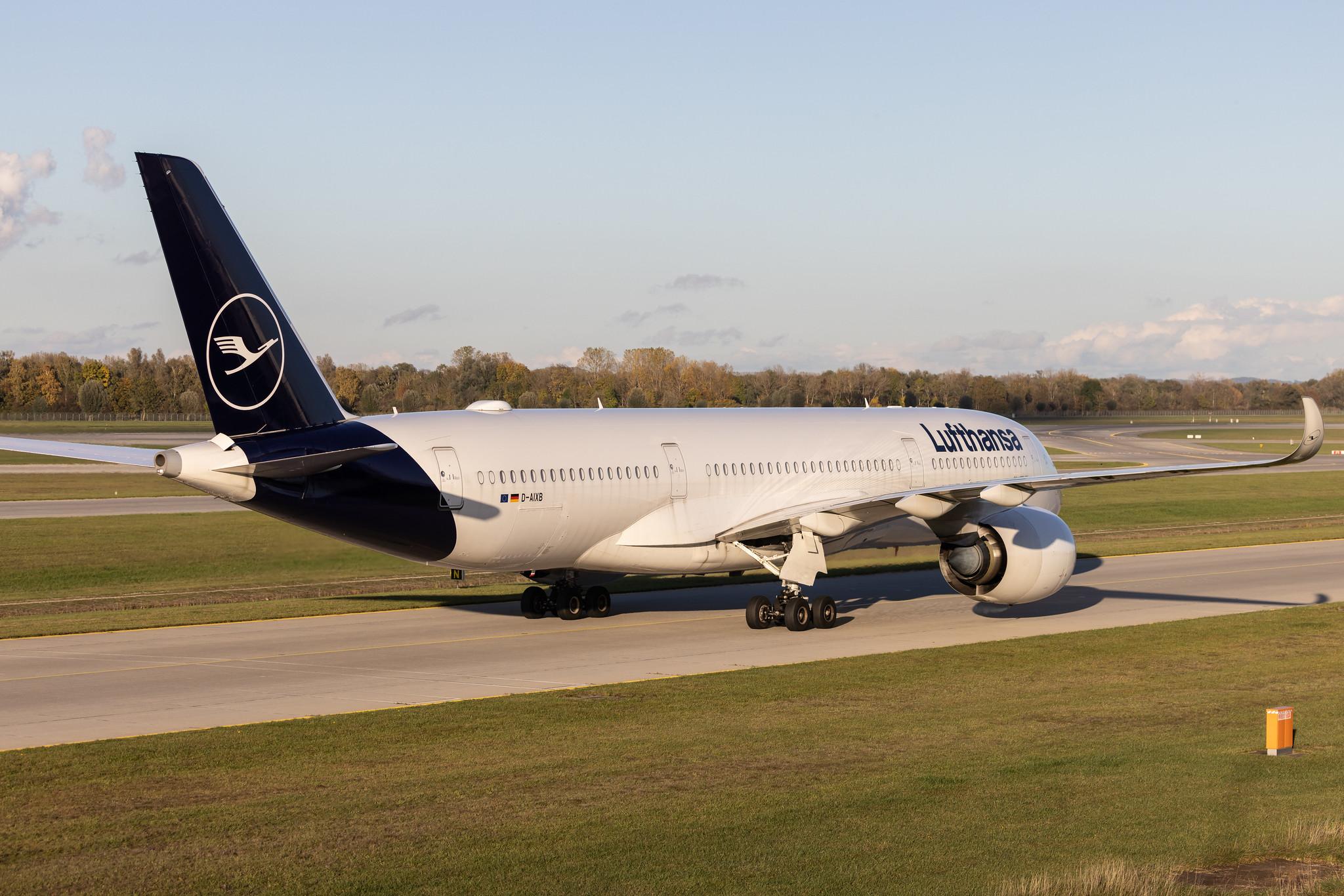 Munich Airport: Lufthansa (LH / DLH) | Airbus A350-941 A359 | D-AIXB | MSN 080