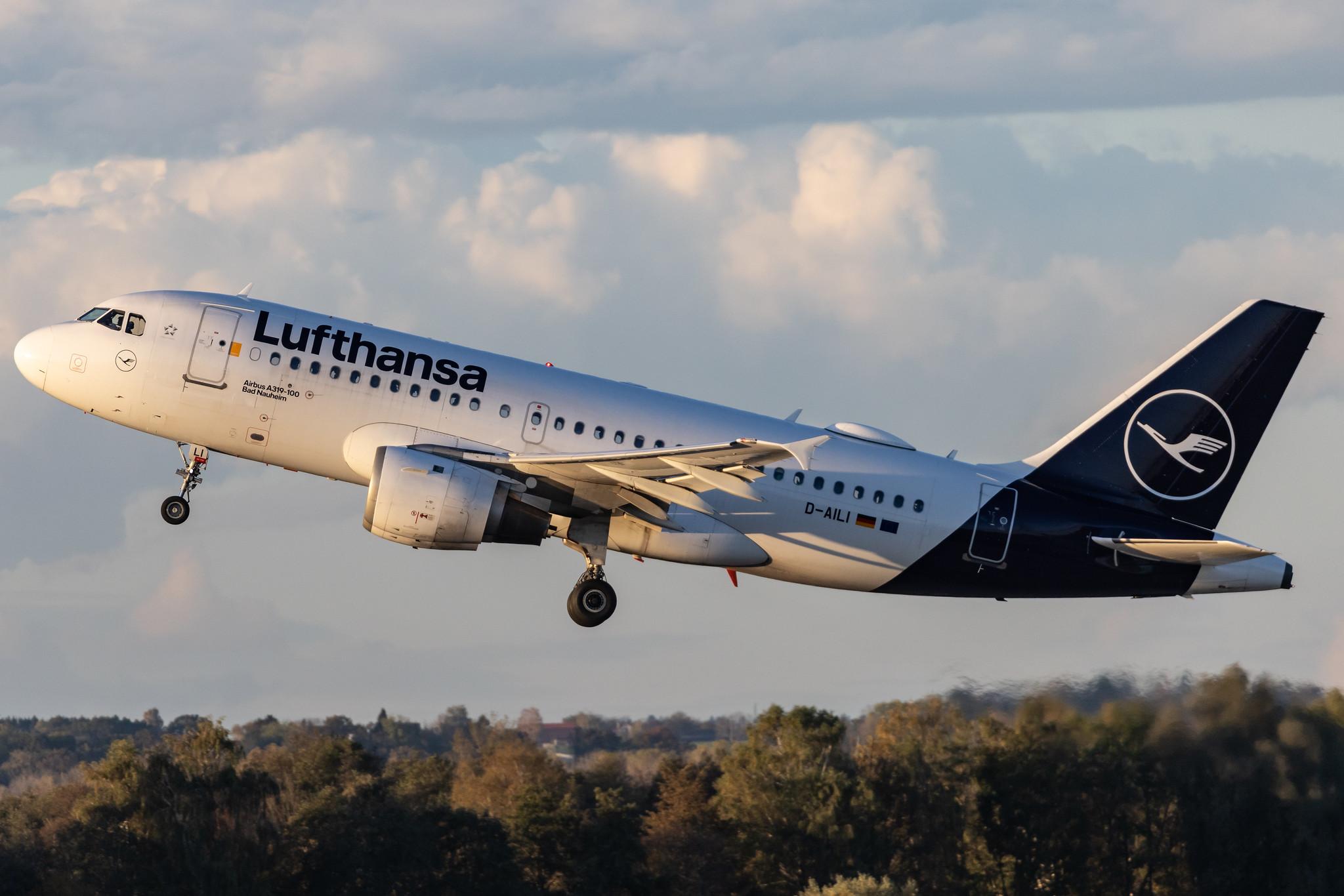 Munich Airport: Lufthansa (LH / DLH) | Airbus A319-114 A319 | D-AILI | MSN 0651