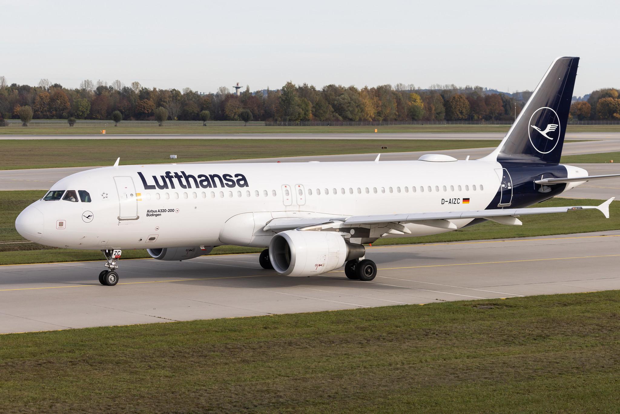 Munich Airport: Lufthansa (LH / DLH) | Airbus A320-214 A320 | D-AIZC | MSN 4153