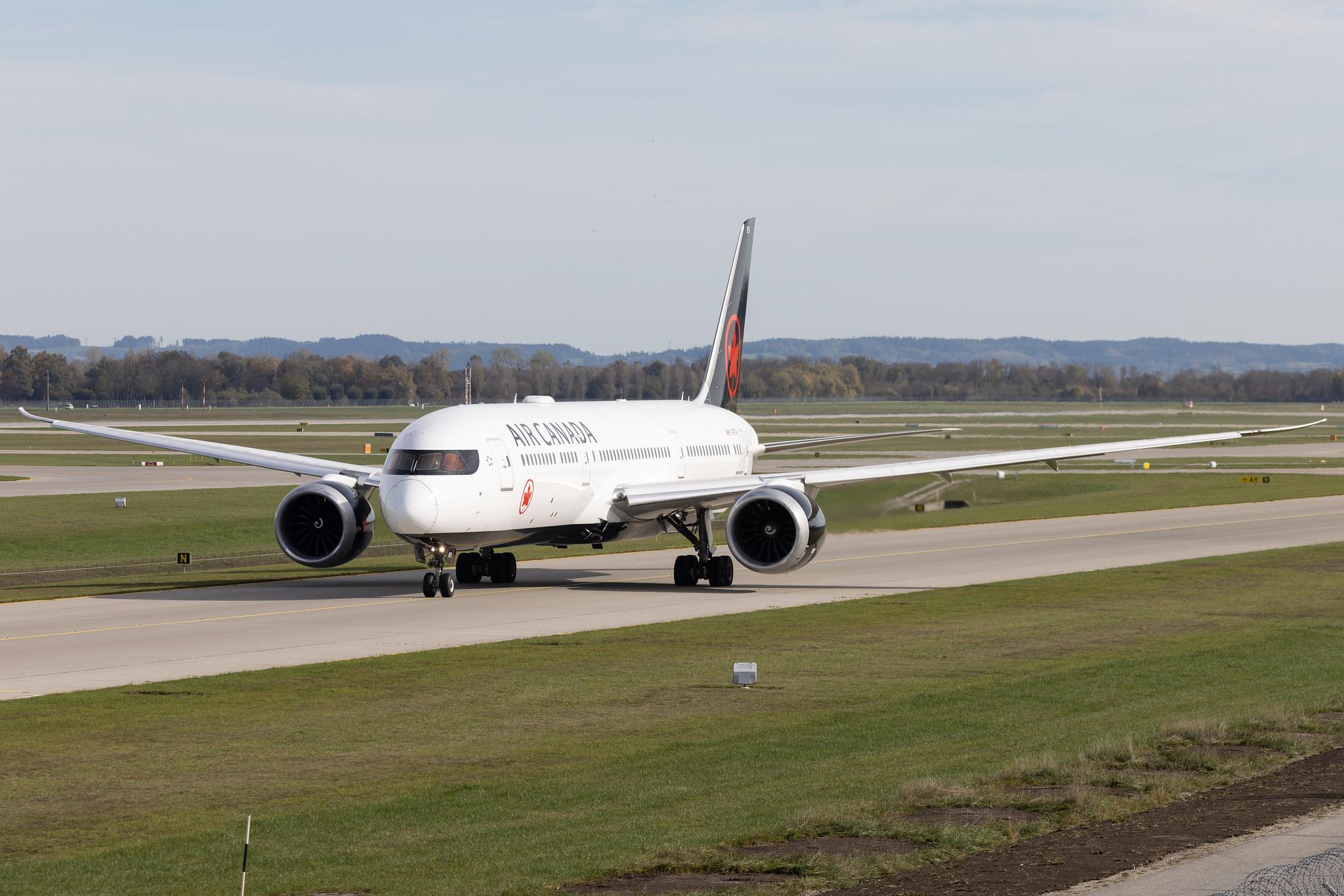 Munich Airport: Air Canada (AC / ACA) | Boeing 787-9 Dreamliner B789 | C-FRTW | MSN 37179