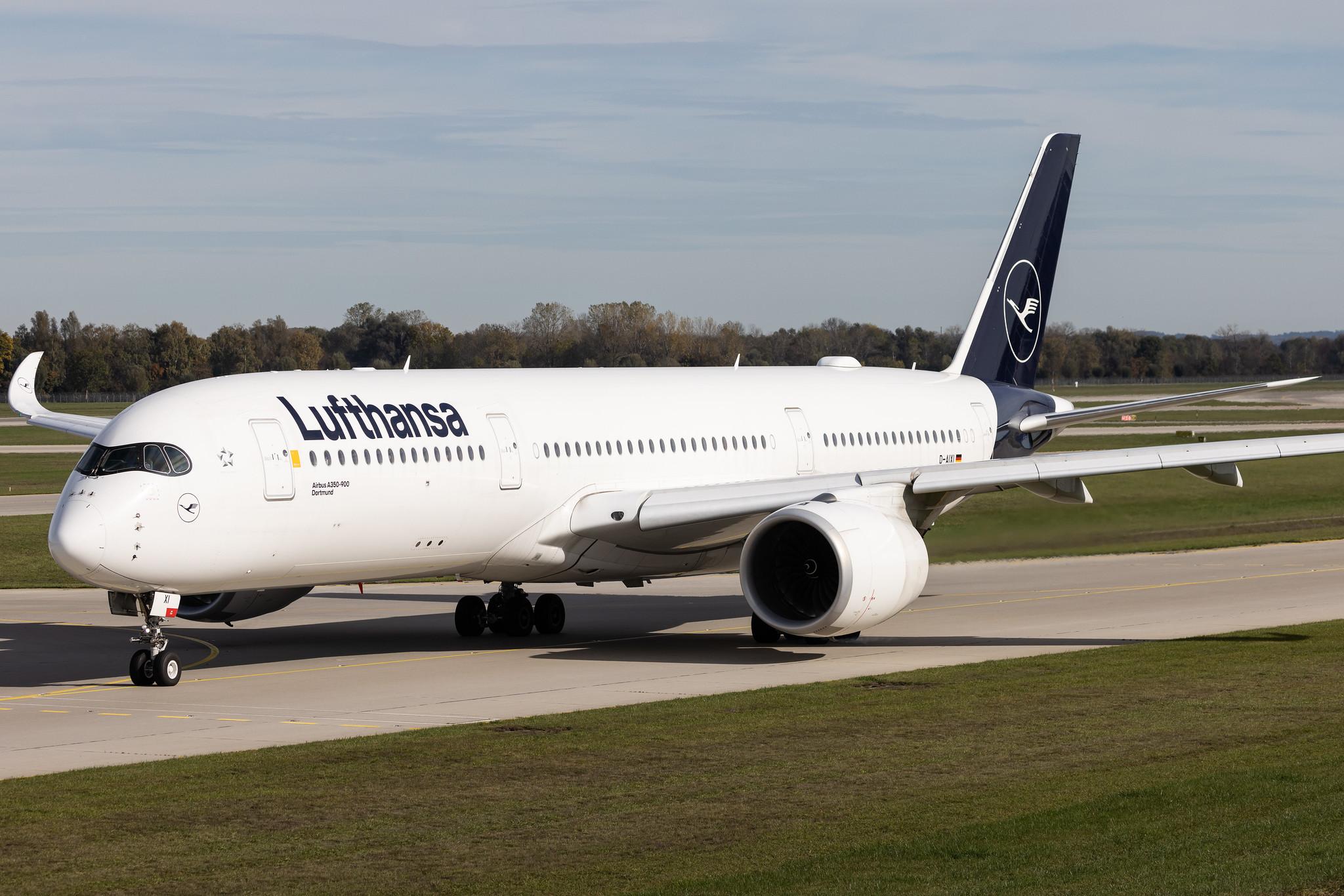 Munich Airport: Lufthansa (LH / DLH) | Airbus A350-941 A359 | D-AIXI | MSN 202