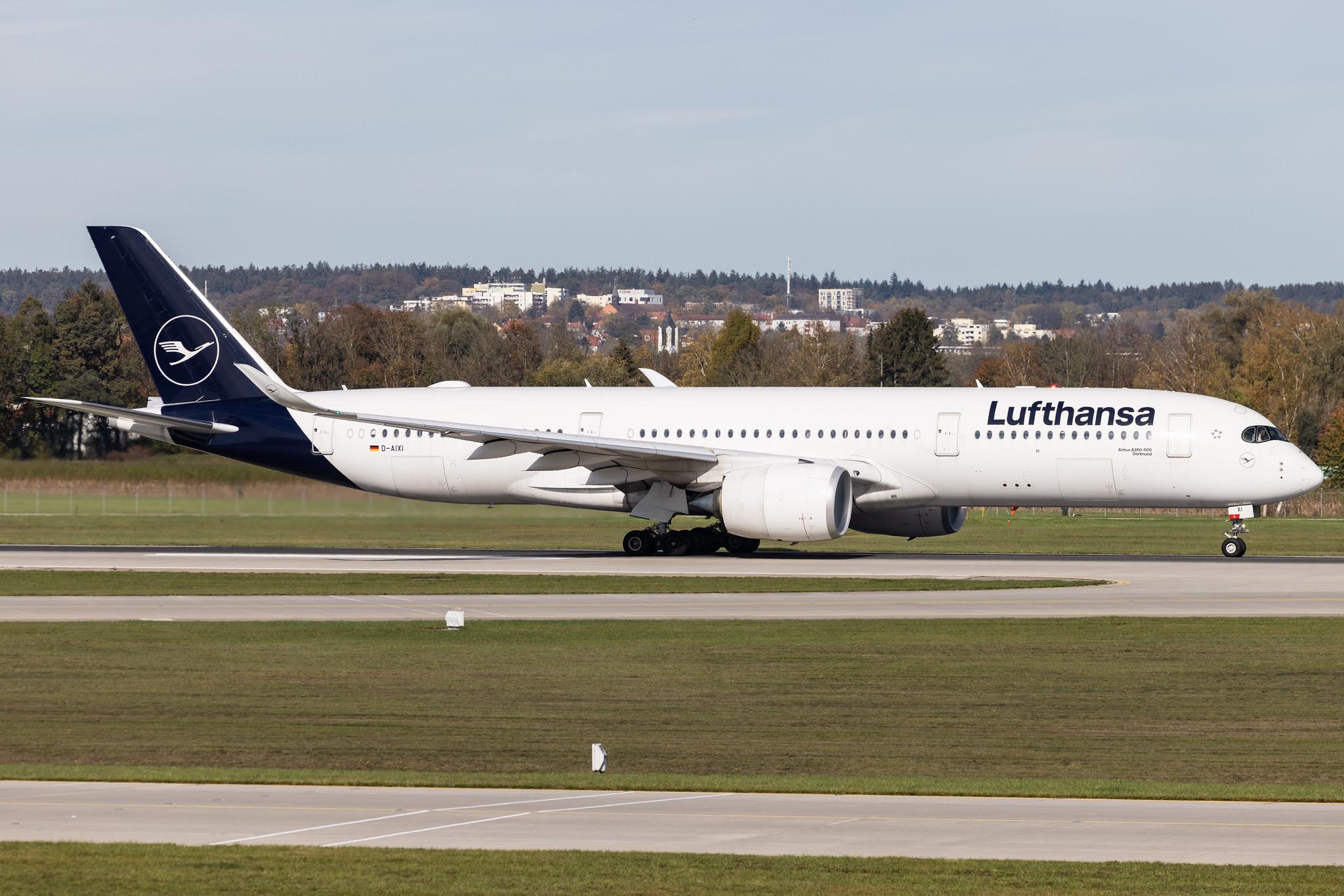 Munich Airport: Lufthansa (LH / DLH) | Airbus A350-941 A359 | D-AIXI | MSN 202