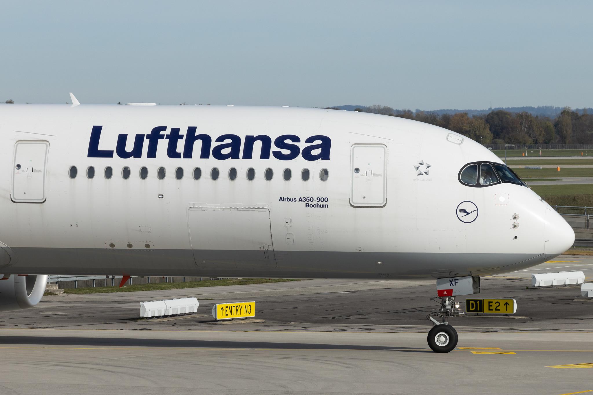 Munich Airport: Lufthansa (LH / DLH) | Airbus A350-941 A359 | D-AIXF | MSN 146