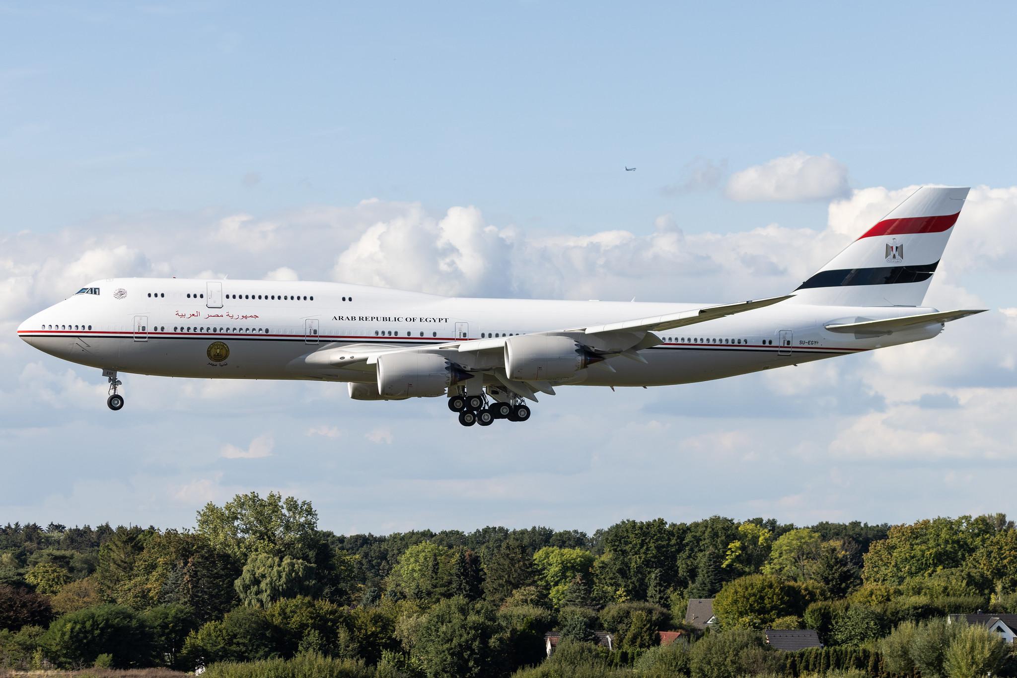 Hamburg Airport: Egypt Government | Boeing 747-830 B748 | SU-EGY | MSN 37826