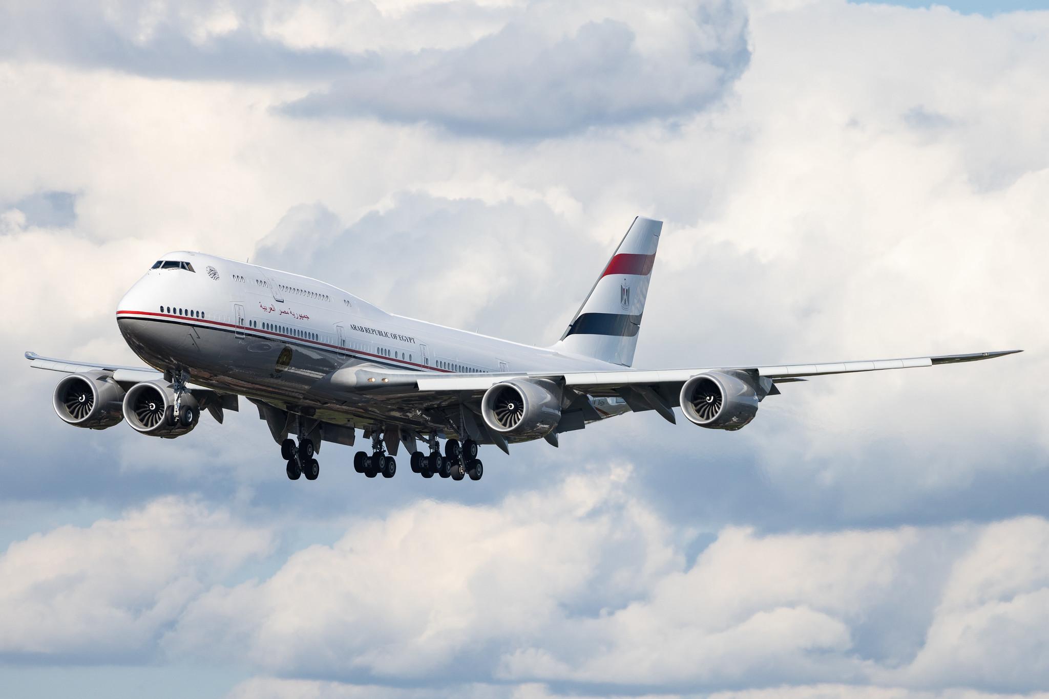 Hamburg Airport: Egypt Government | Boeing 747-830 B748 | SU-EGY | MSN 37826