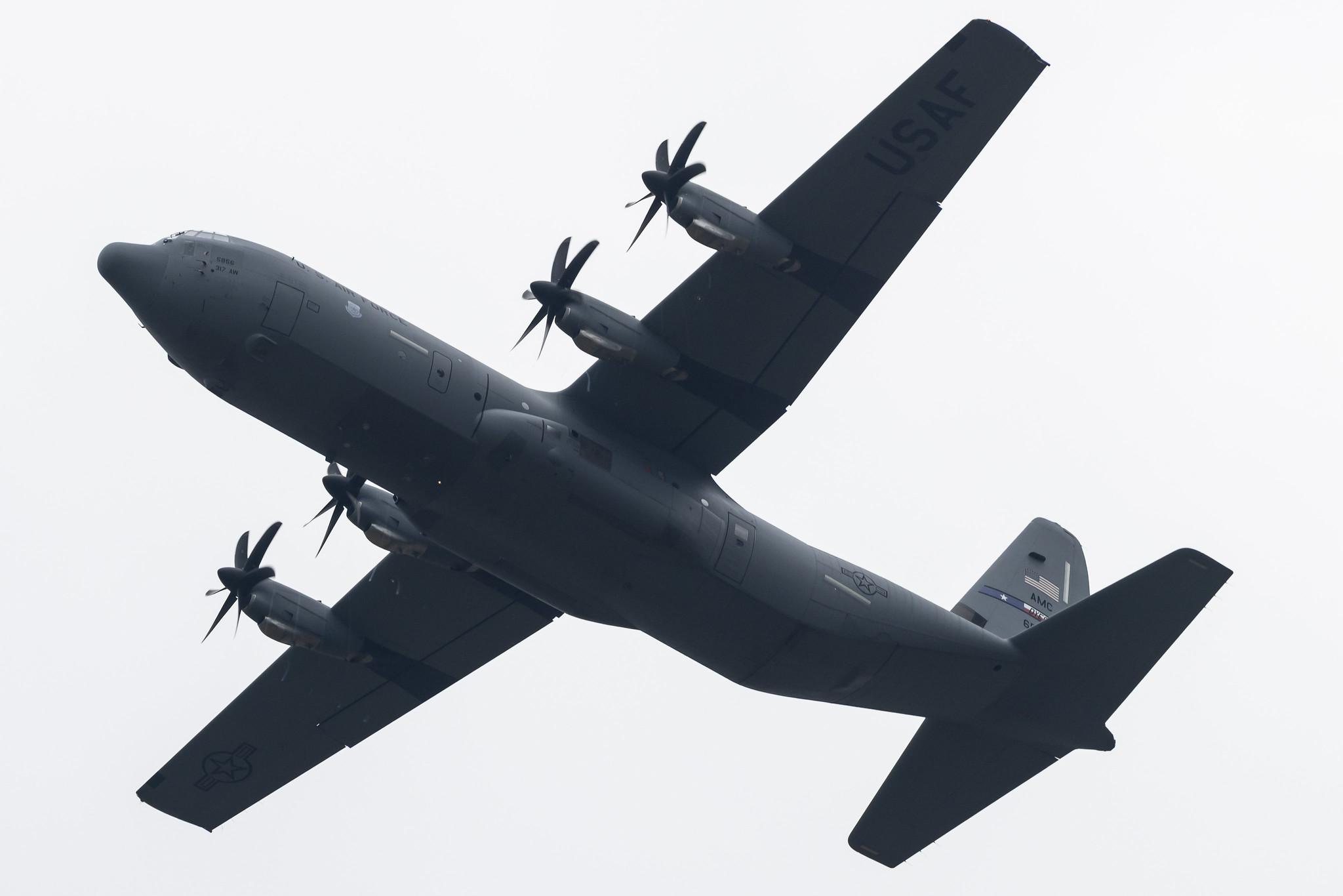 Ramstein Air Base: United States Air Force (USAF) | Lockheed Martin C-130J-30 Hercules C130 | 16-5856 | MSN 382-5856