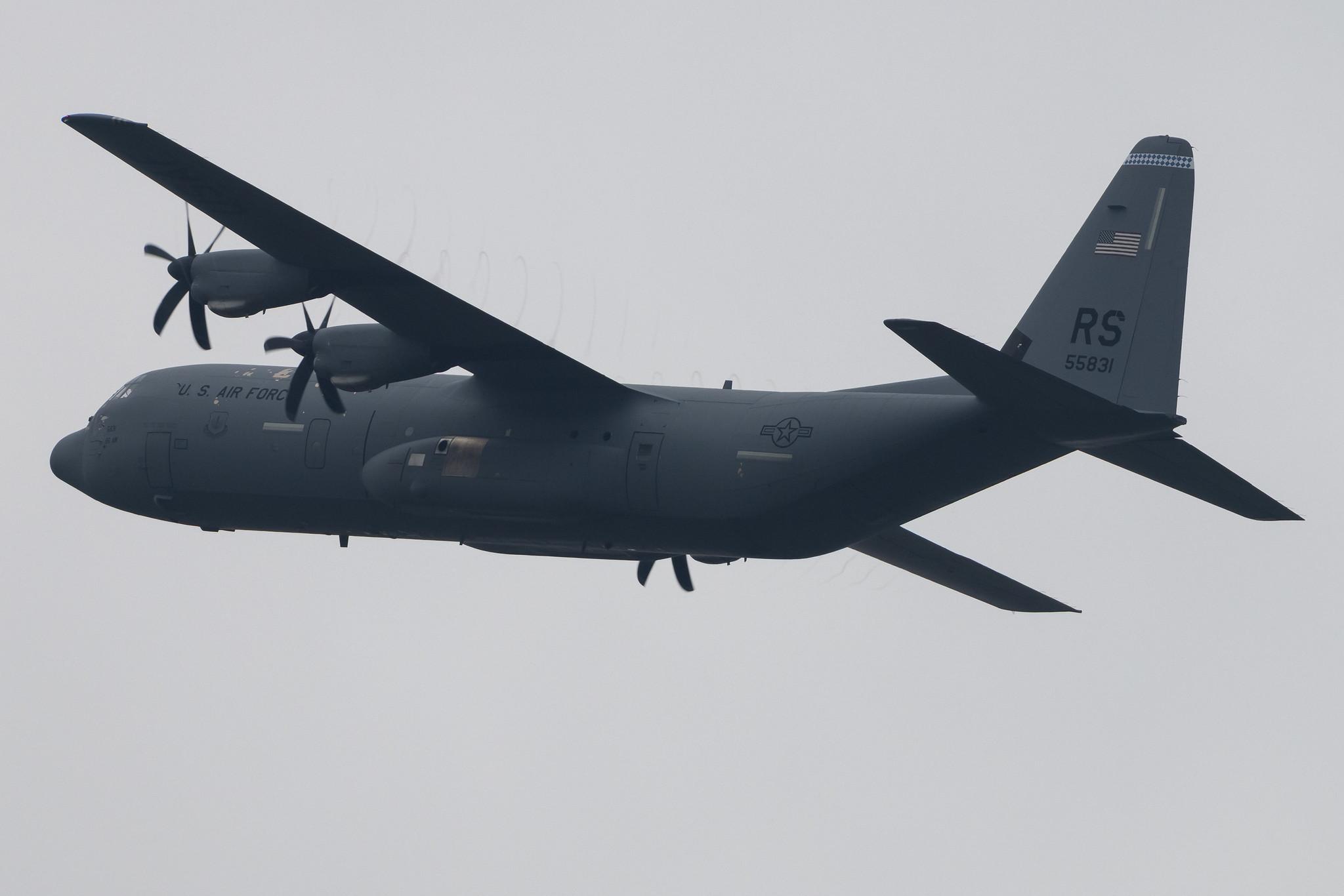 Ramstein Air Base: United States Air Force (USAF) | Lockheed Martin C-130J-30 Hercules C130 | 15-5831 | MSN 5831