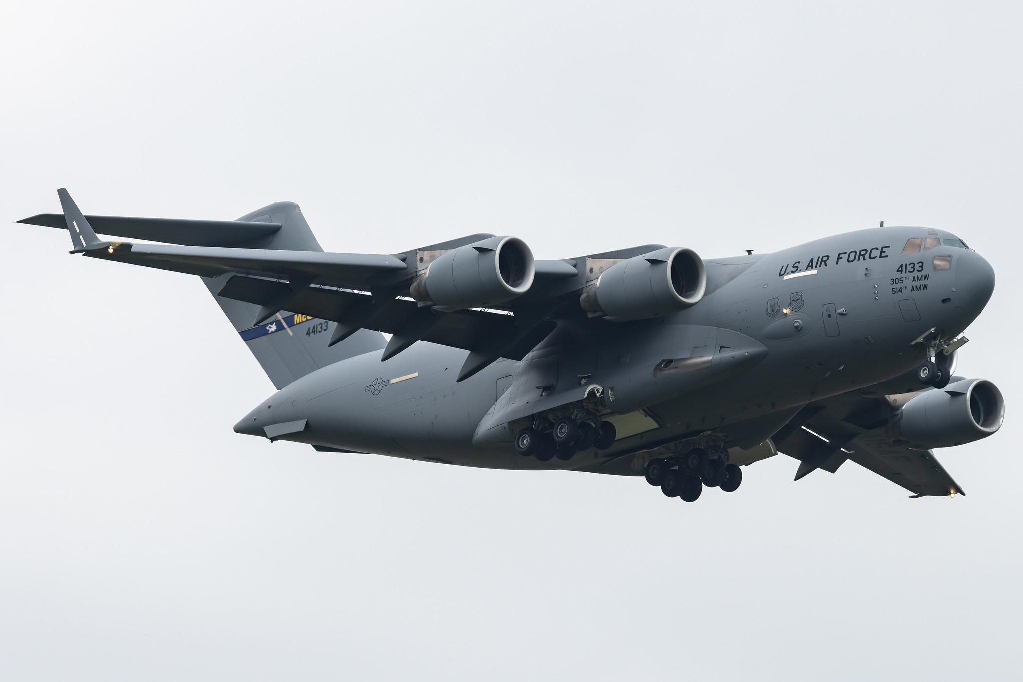 Ramstein Air Base: United States Air Force (USAF) | Boeing C-17A Globemaster III C17 | 04-4133 | MSN P-133