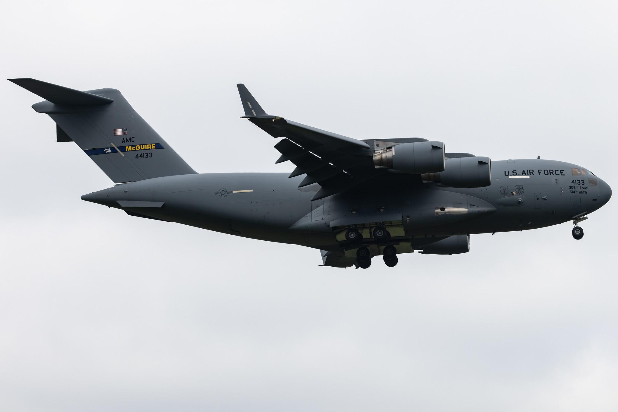 Ramstein Air Base: United States Air Force (USAF) | Boeing C-17A Globemaster III C17 | 04-4133 | MSN P-133