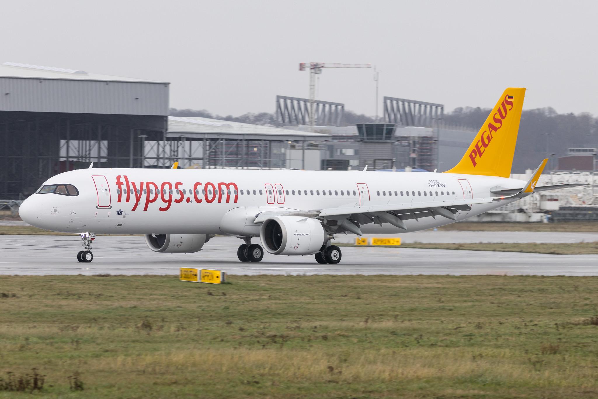 Hamburg Finkenwerder: Pegasus (PC / PGT) | Airbus A321-251NX A21N | D-AXXV | TC-RDB | MSN 11100