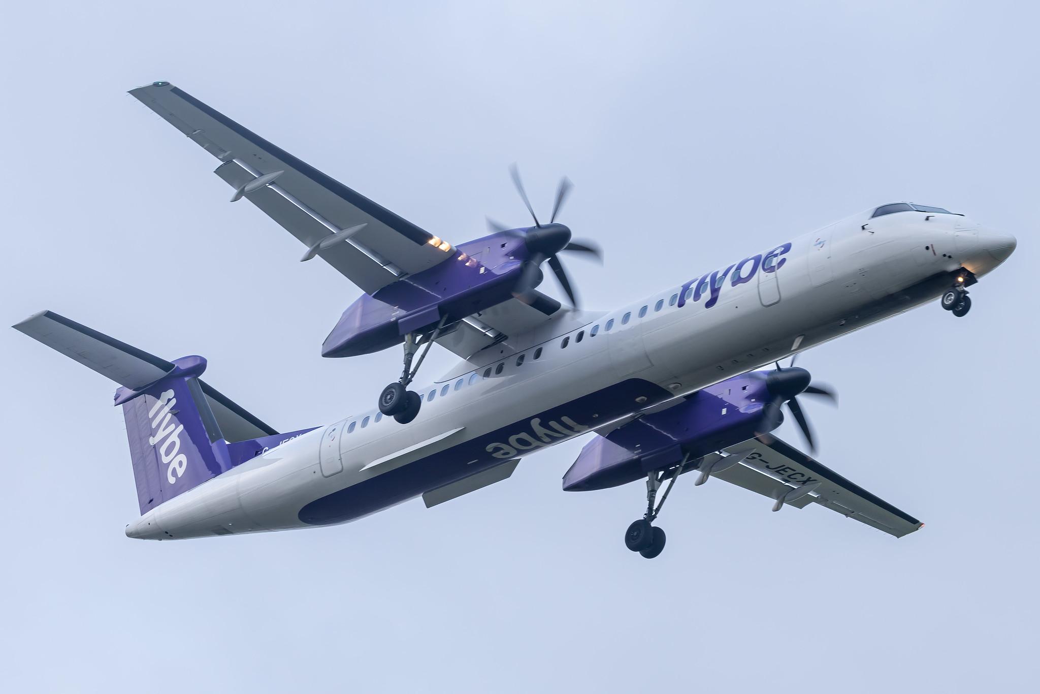 Amsterdam Schiphol: Flybe (BE / BEE) | De Havilland Canada Dash 8-400 DH8D | G-JECX | MSN 4155